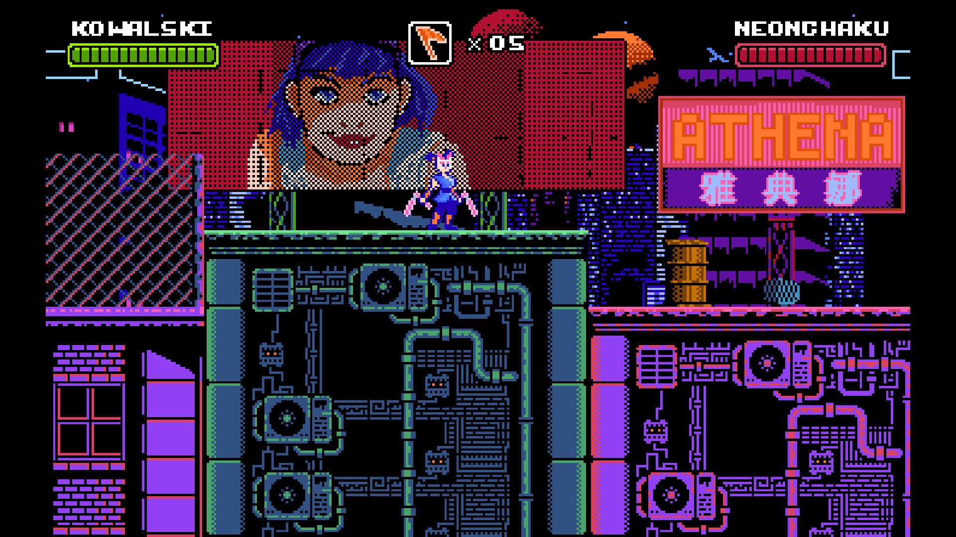 Neon Chaku