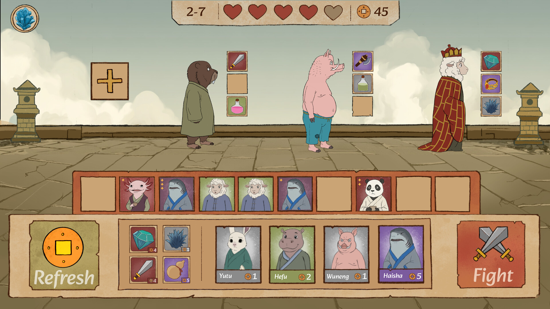 Monk &amp; The Misfit Monsters