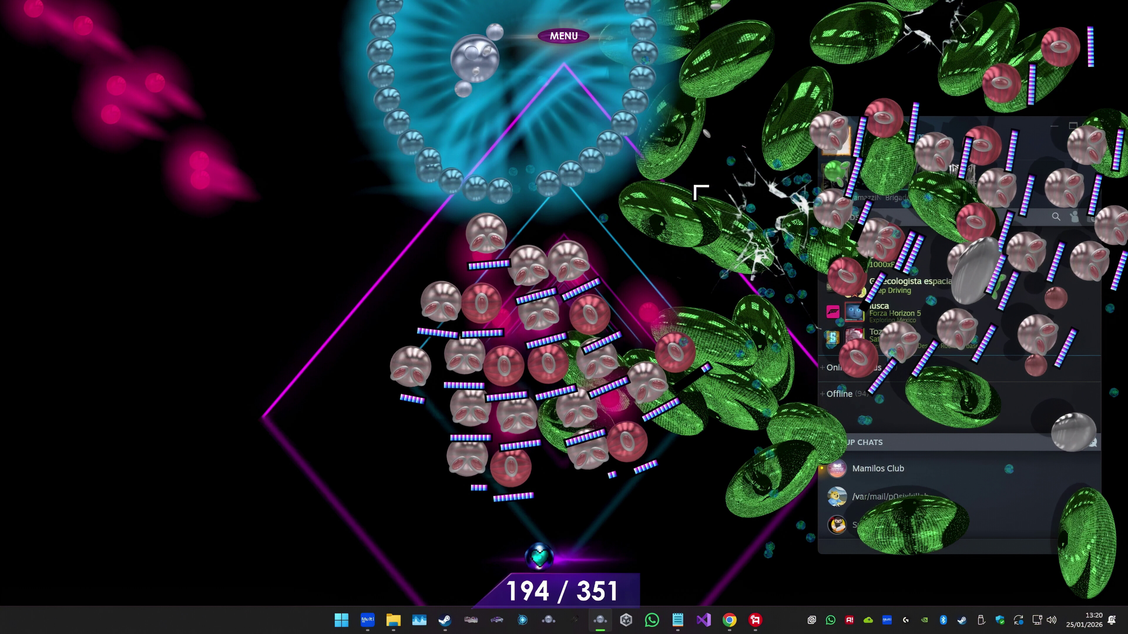CPU Invaders: Micro Spheres