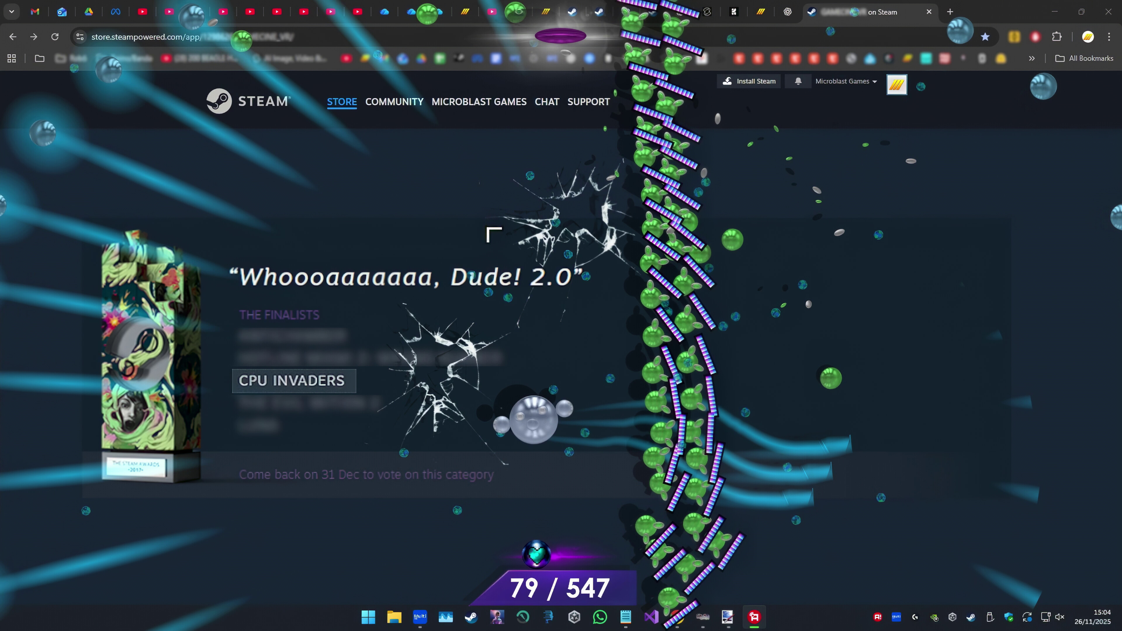 CPU Invaders: Micro Spheres
