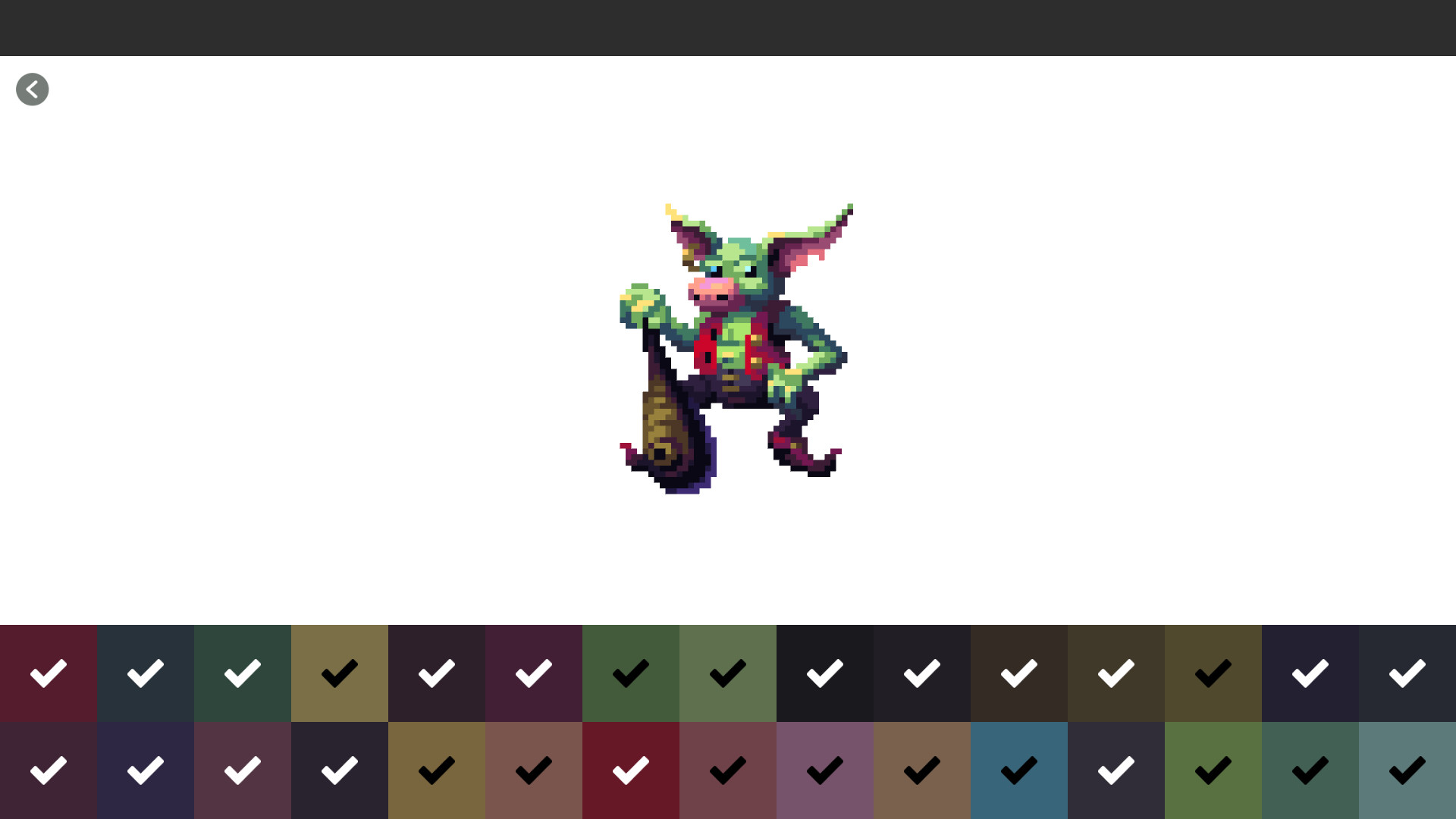 Pixel Art Monster: Color by Number