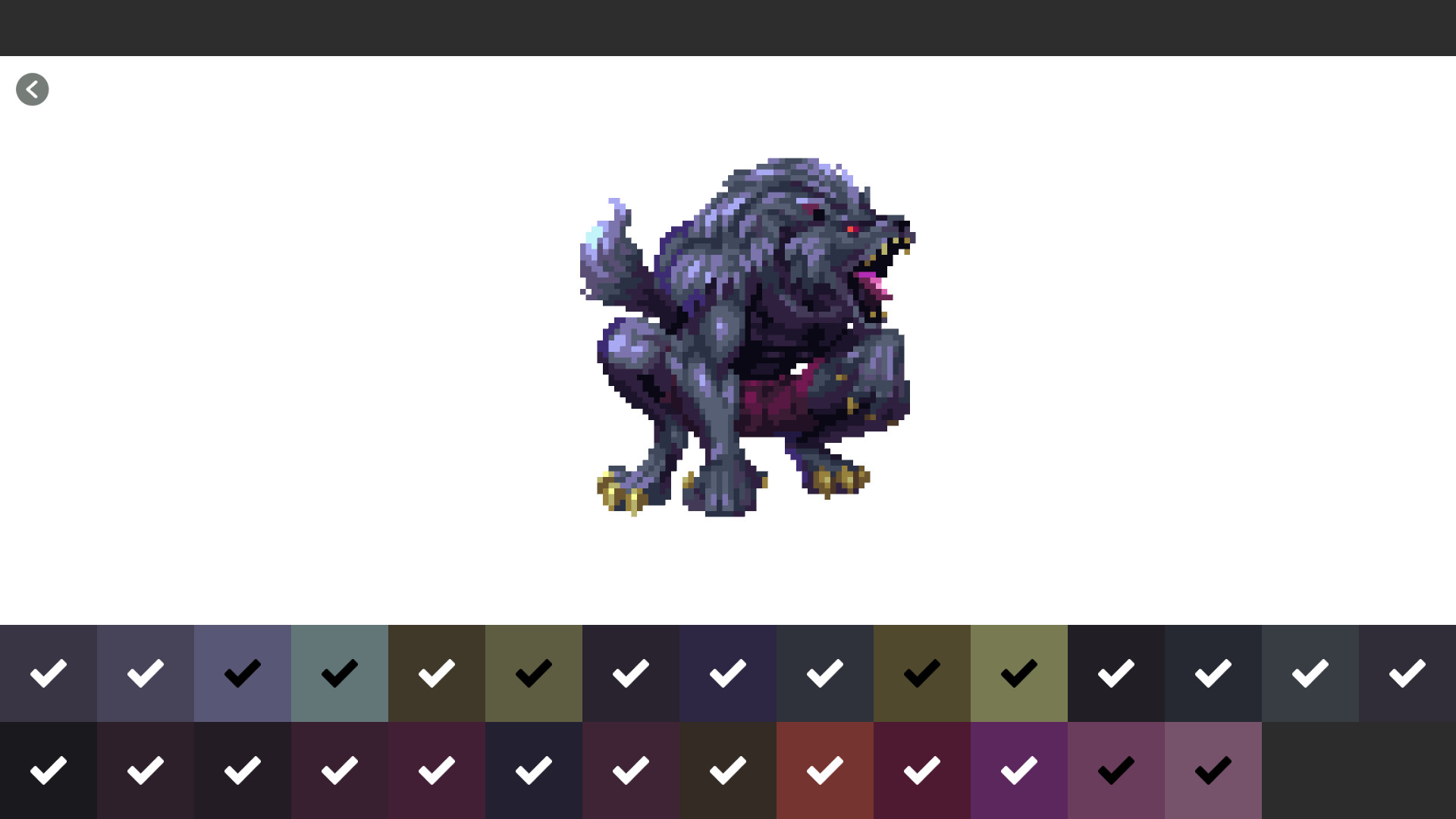 Pixel Art Monster: Color by Number