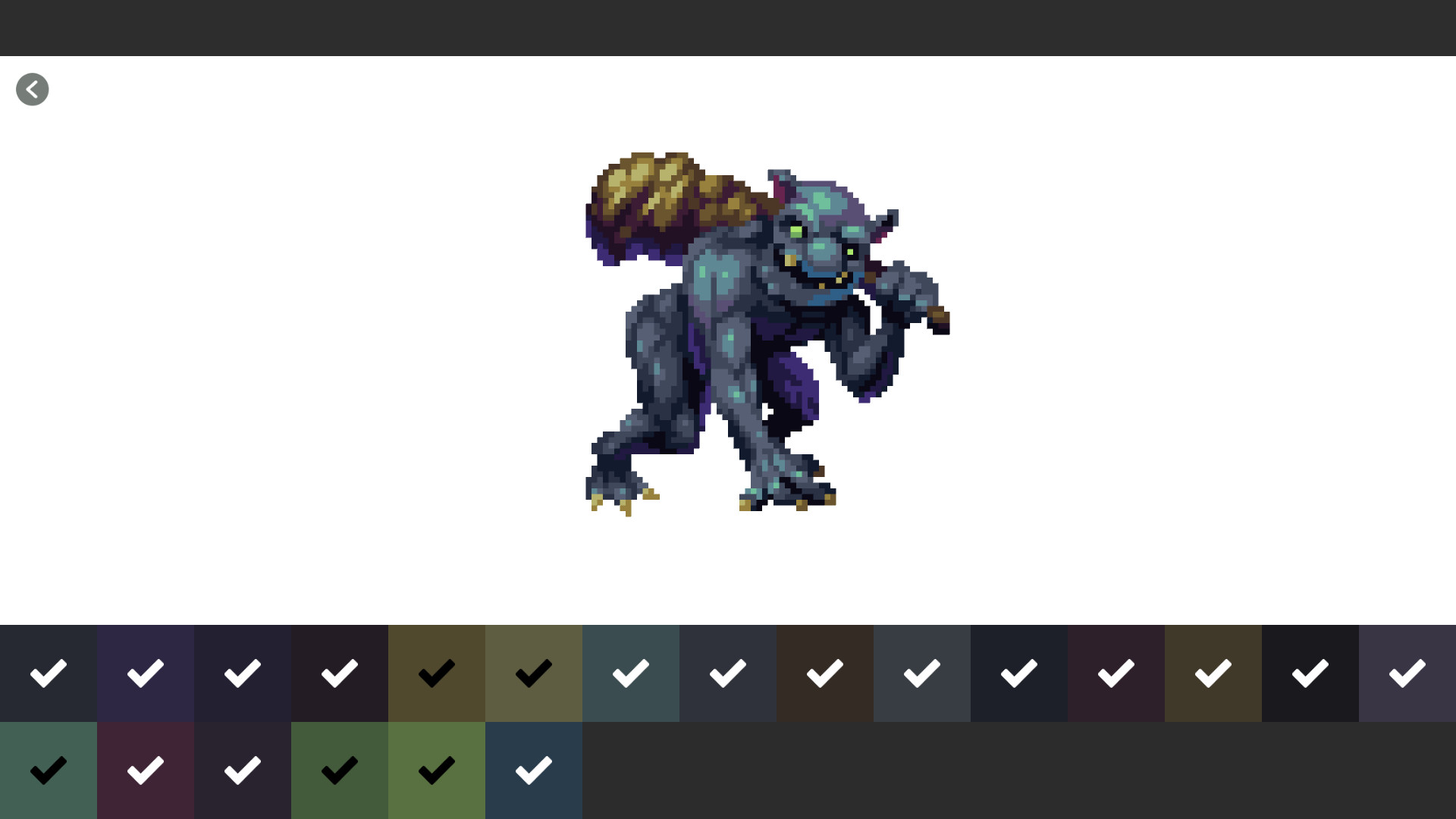 Pixel Art Monster: Color by Number