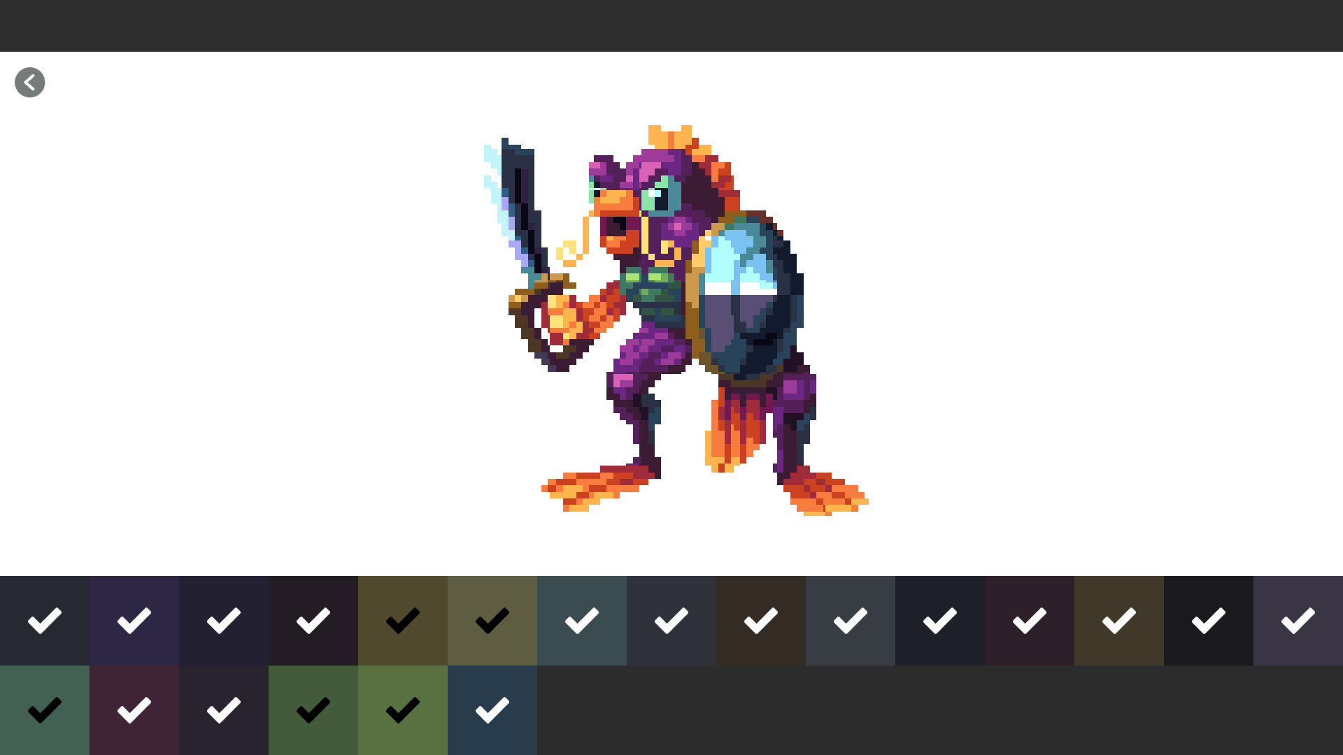 Pixel Art Monster: Color by Number