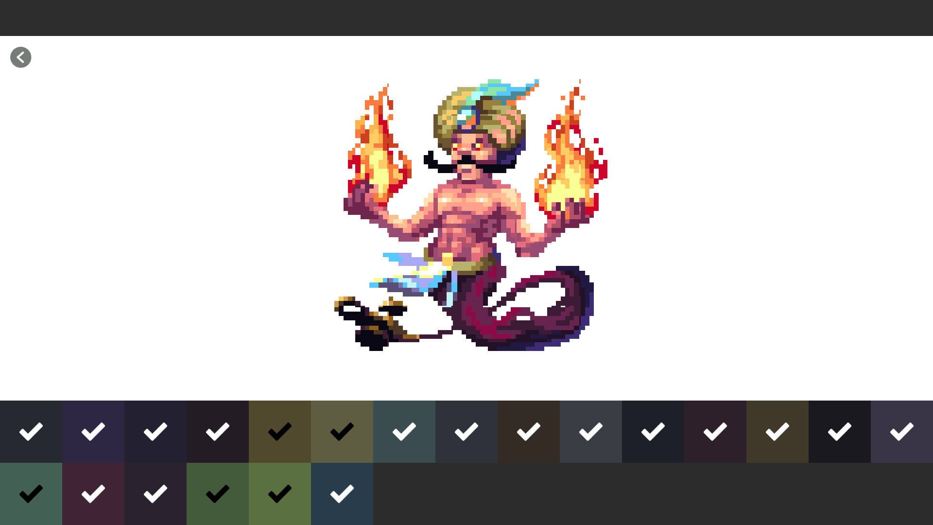 Pixel Art Monster: Color by Number