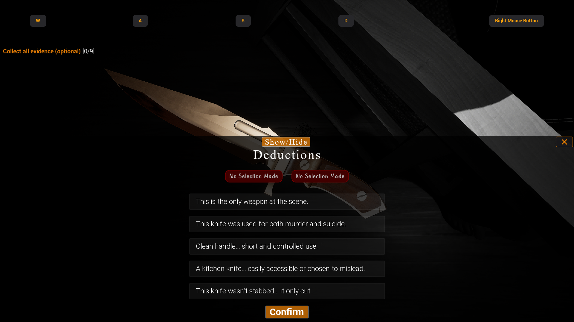 The Unclosed Case