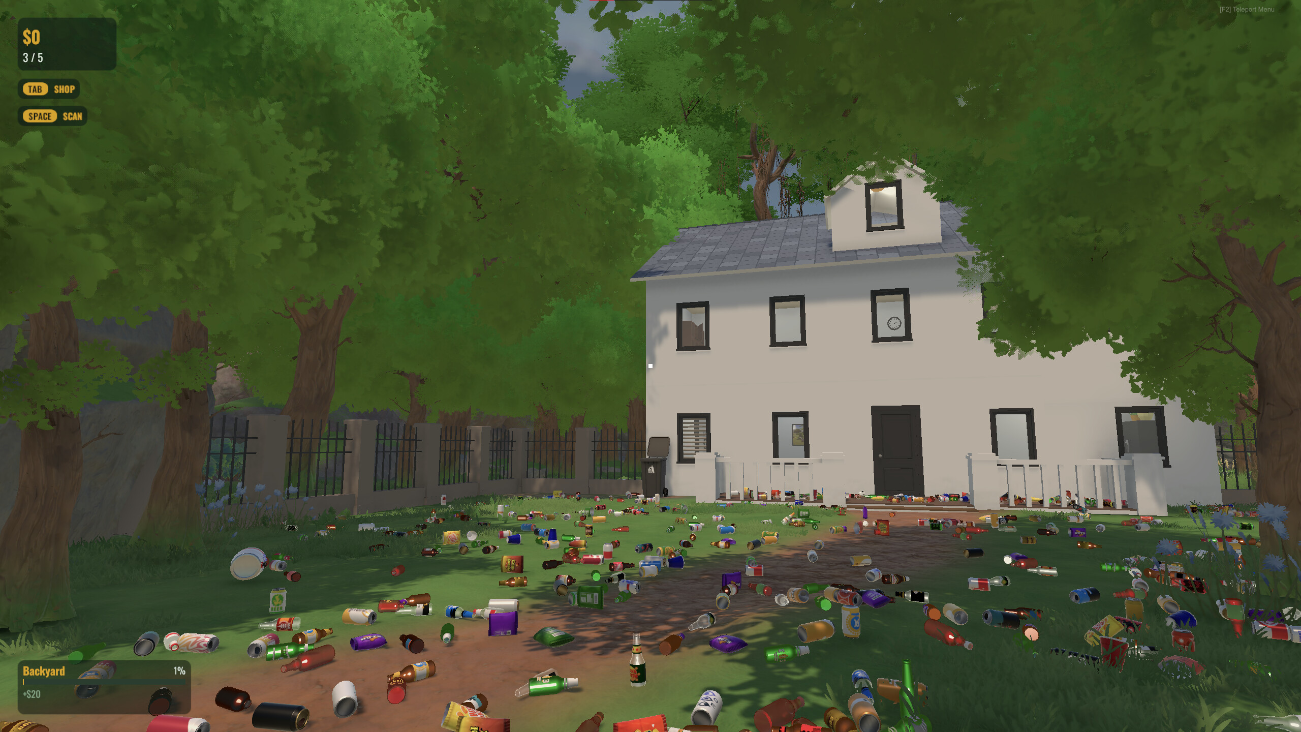 Party’s Over: Backyard Cleanup Simulator