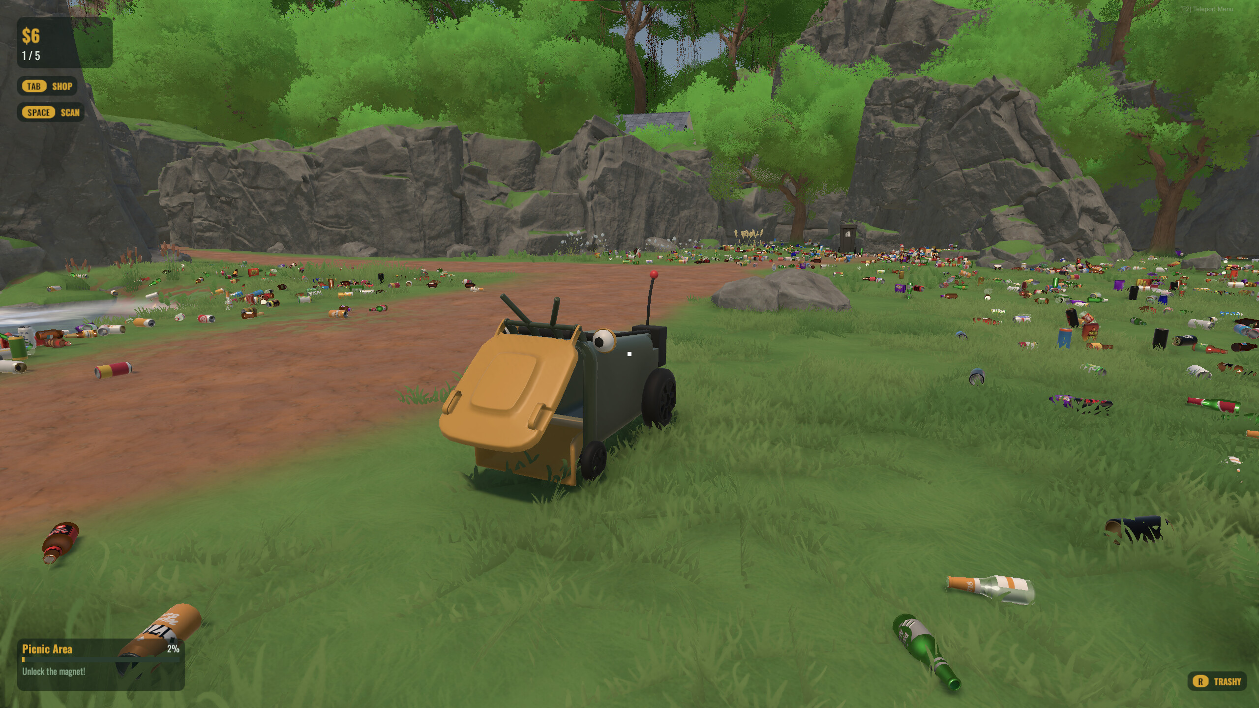 Party’s Over: Backyard Cleanup Simulator