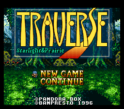 Traverse: Starlight &amp; Prairie