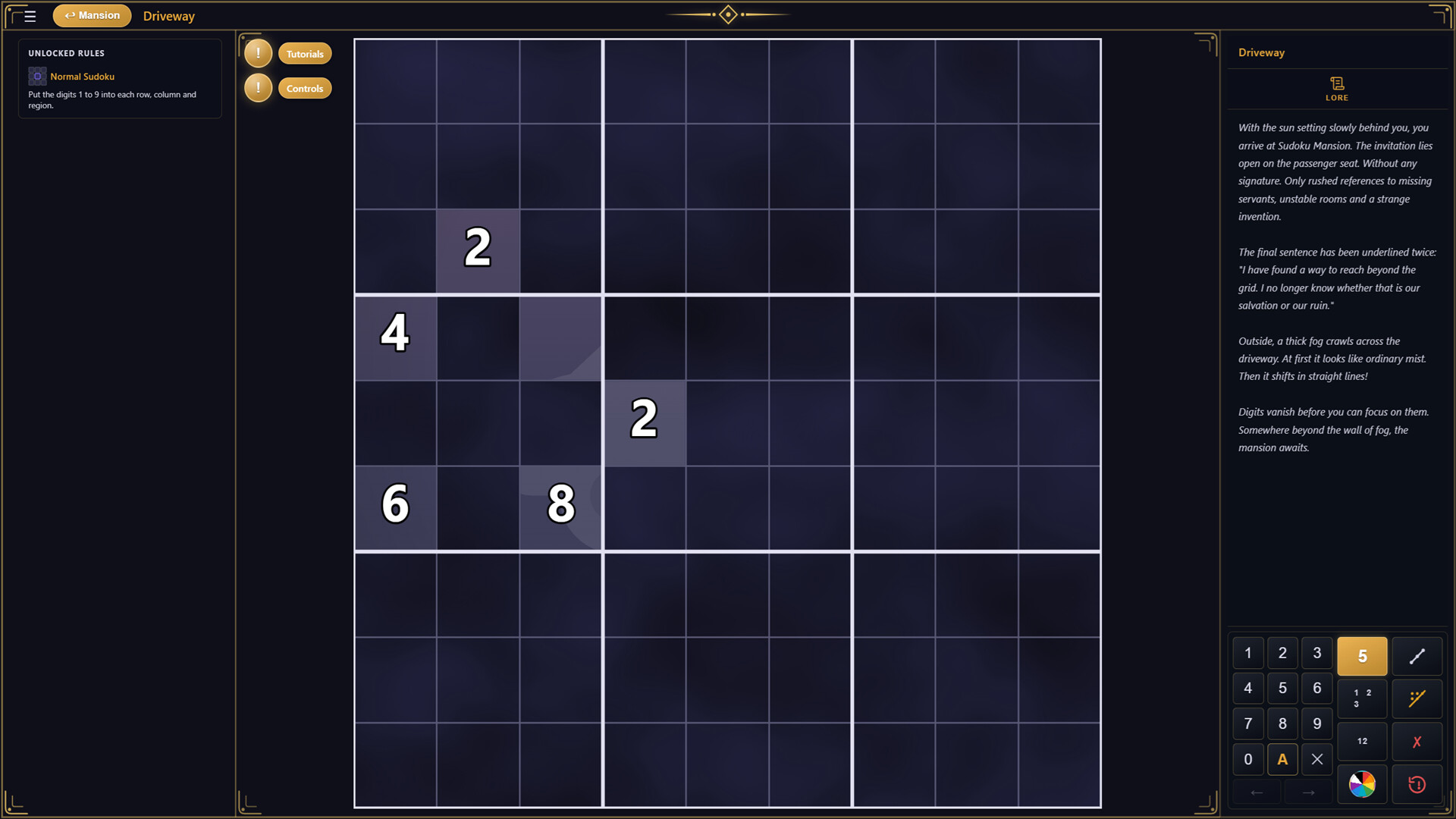 Sudoku Mansion