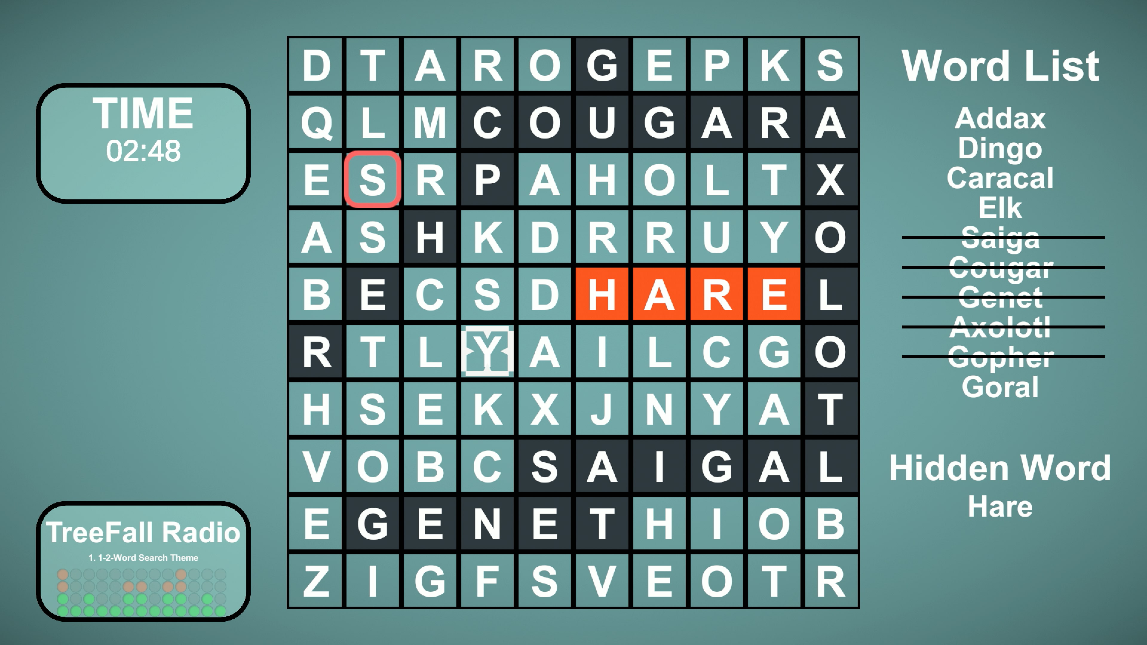 1-2-Splendid Word Search!