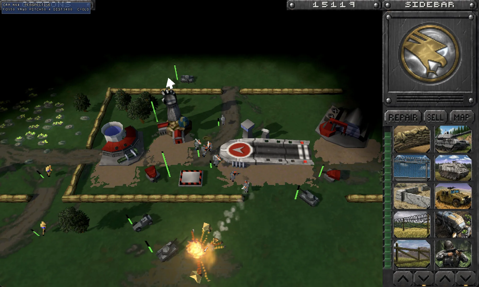 Command &amp; Conquer 3D