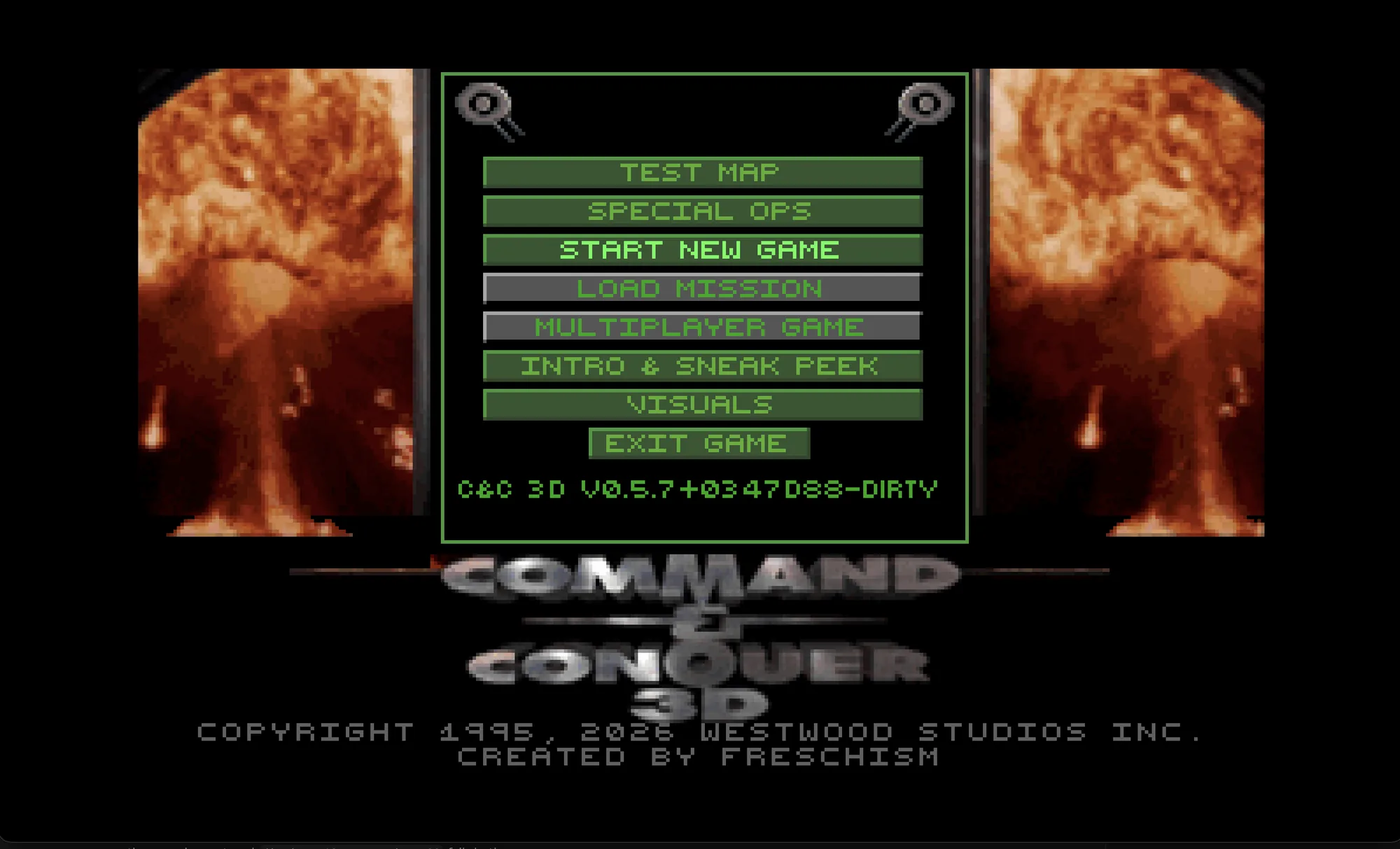 Command &amp; Conquer 3D