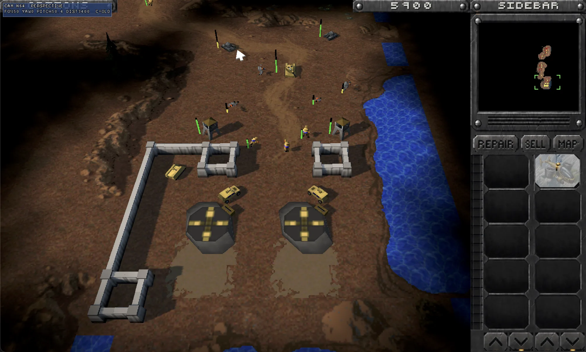 Command &amp; Conquer 3D