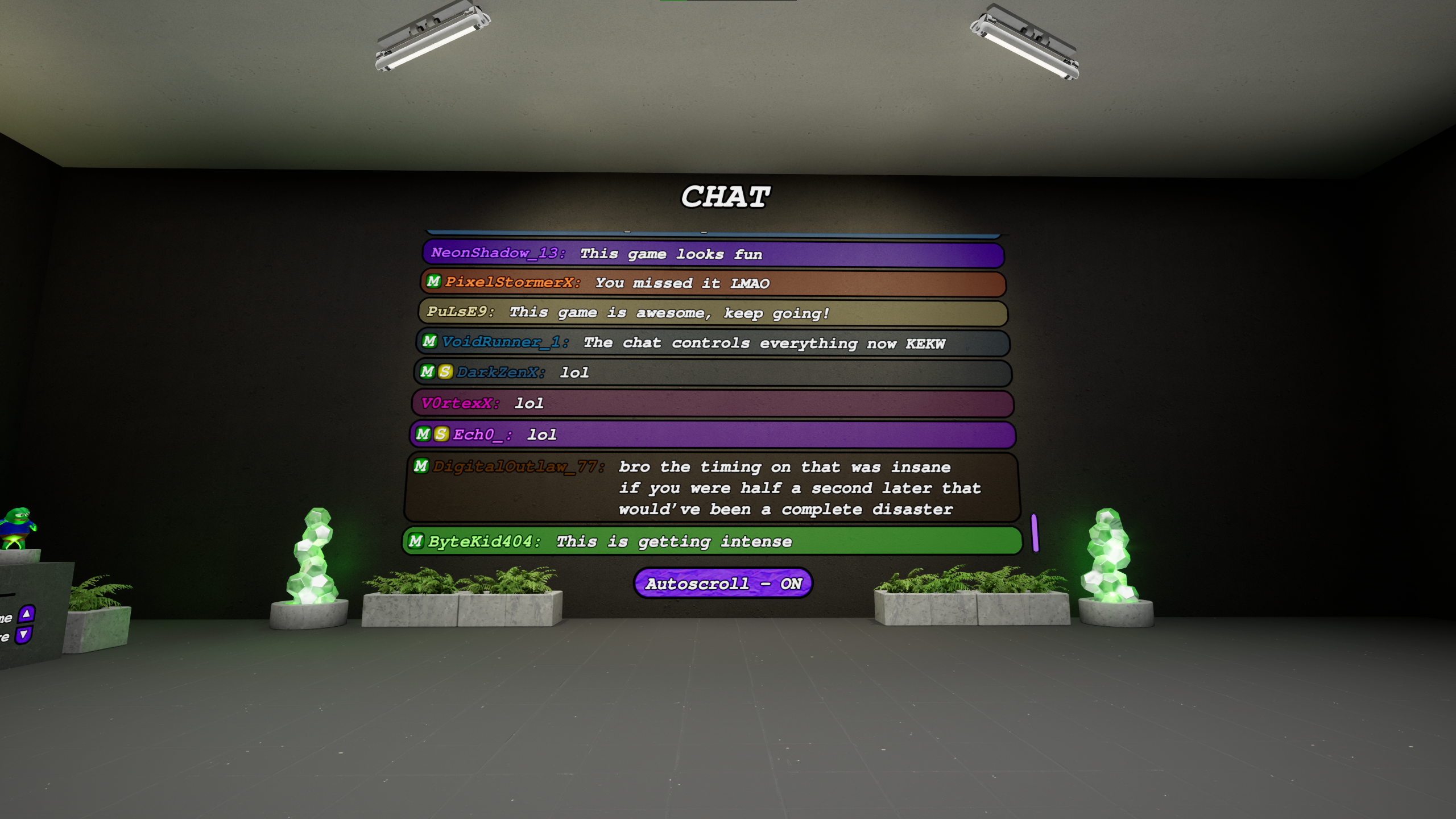 Streamer vs. Chat