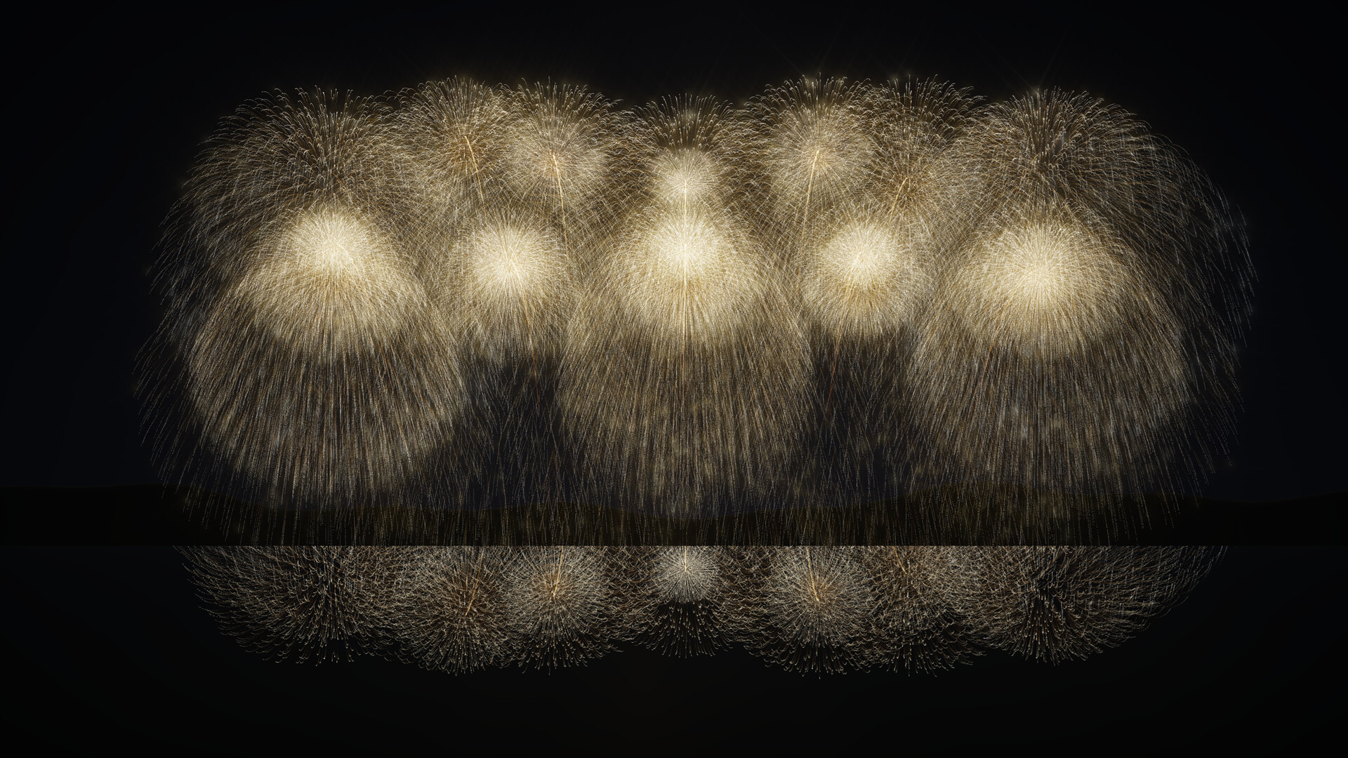 Burst Noir: Fireworks Simulator