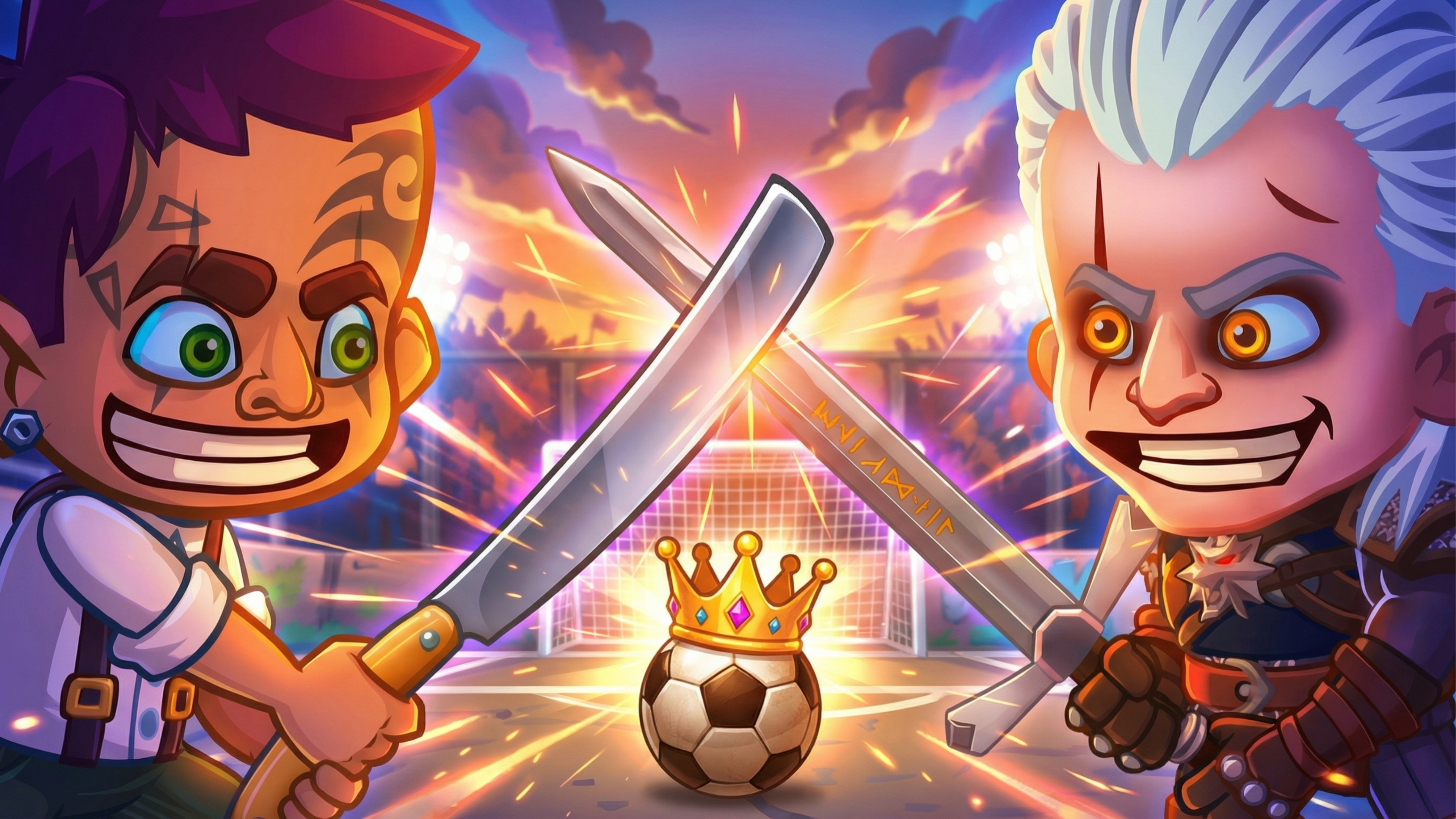 1×1 Street Football: mini soccer PvP