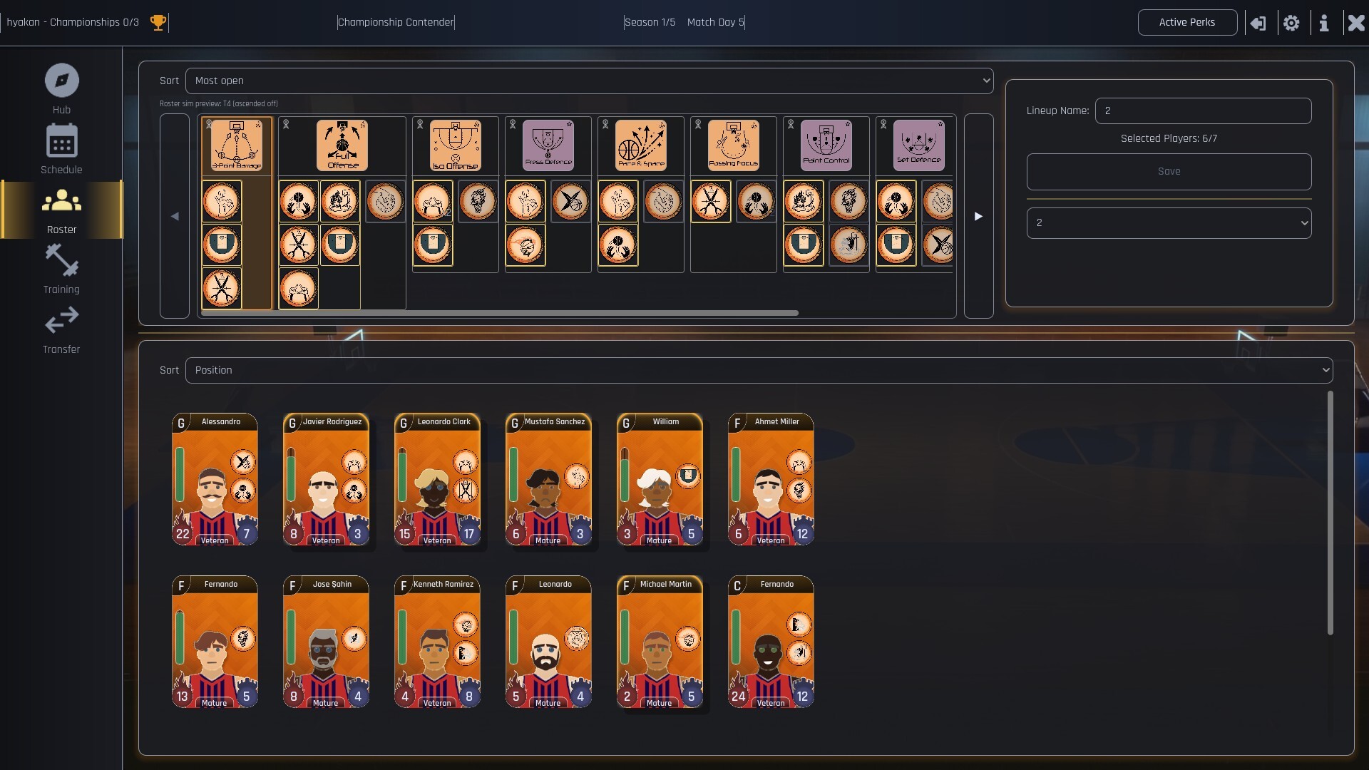 Dynasty Basketball Manager