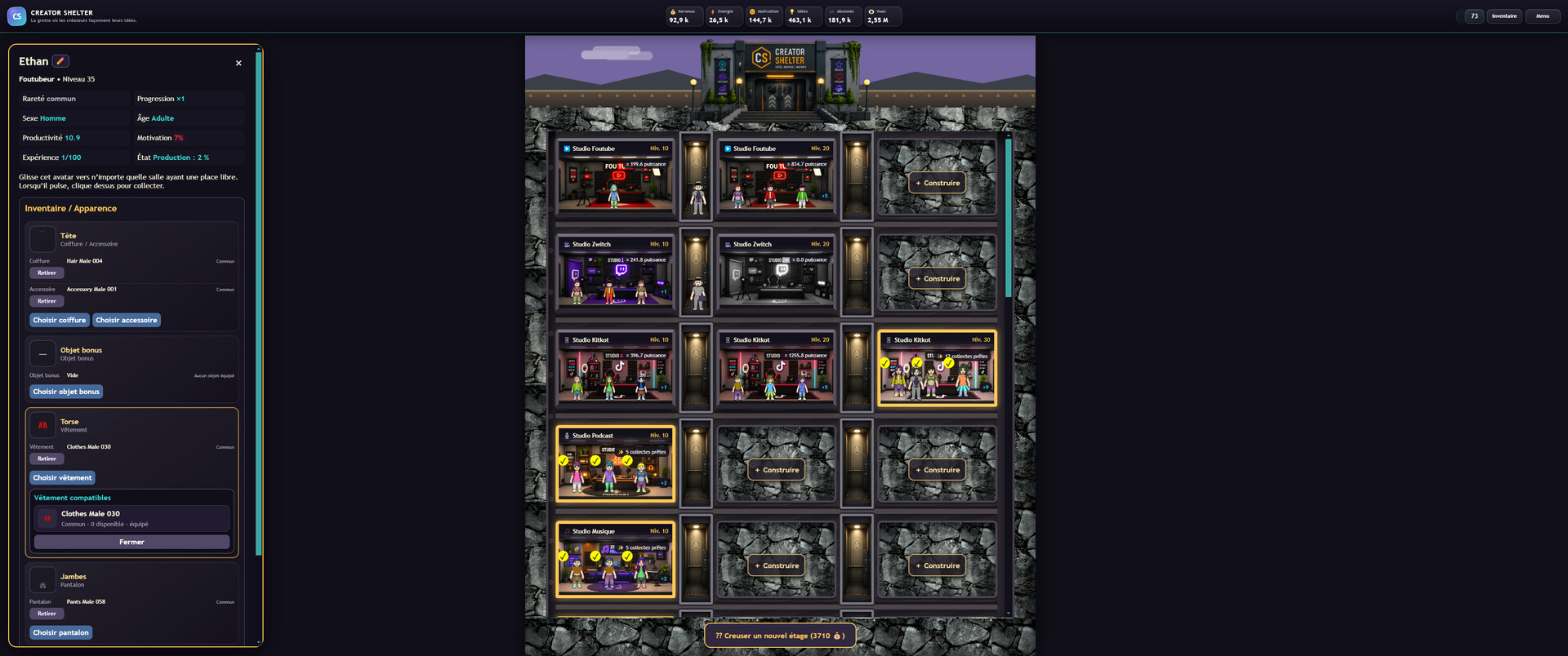 Creator Shelter