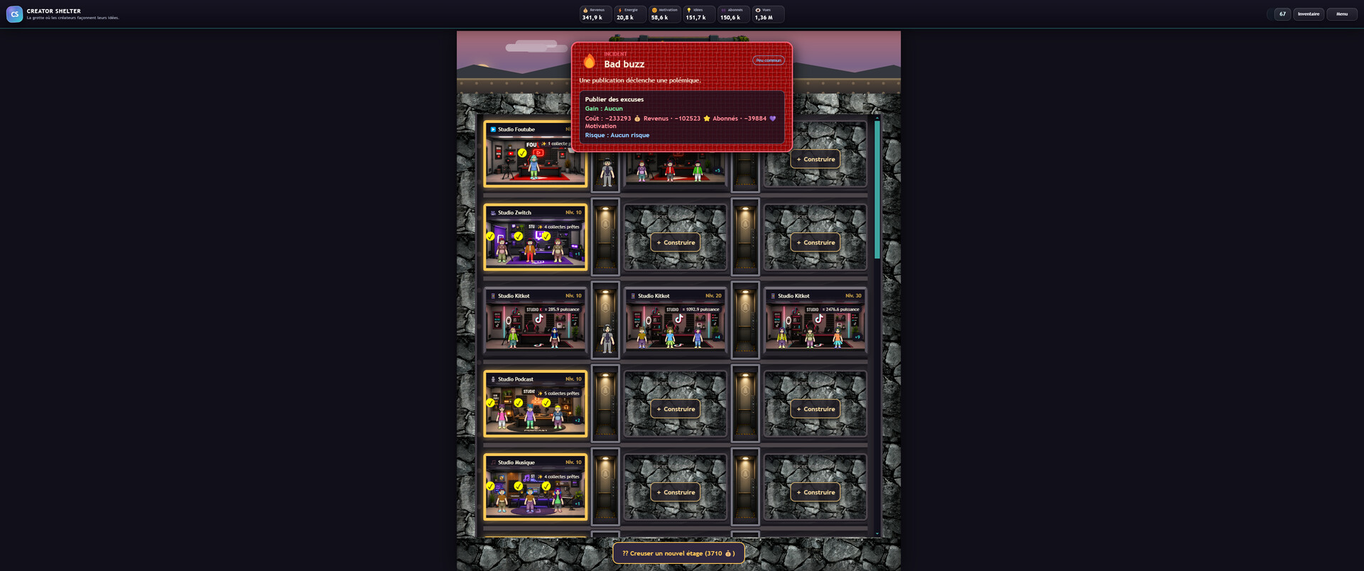 Creator Shelter