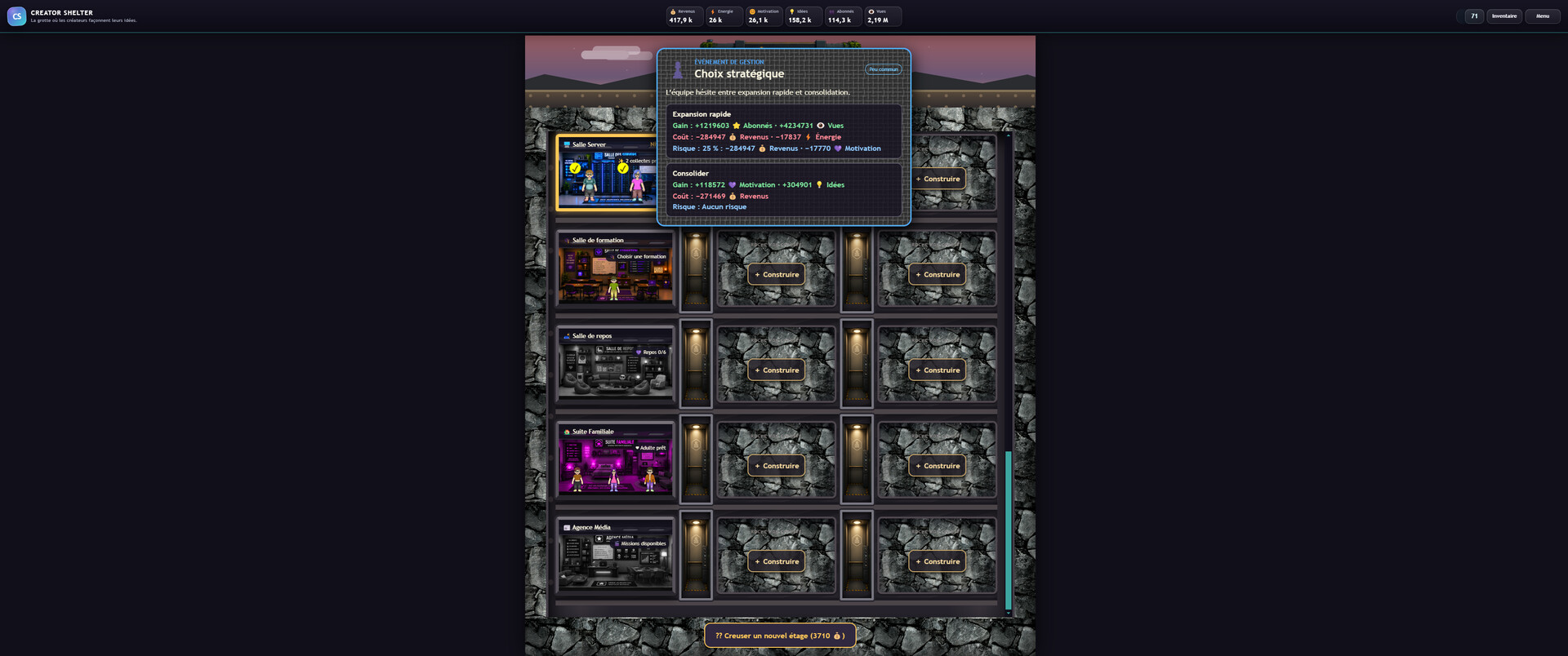Creator Shelter