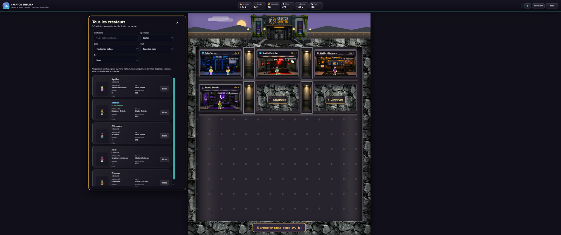 Creator Shelter