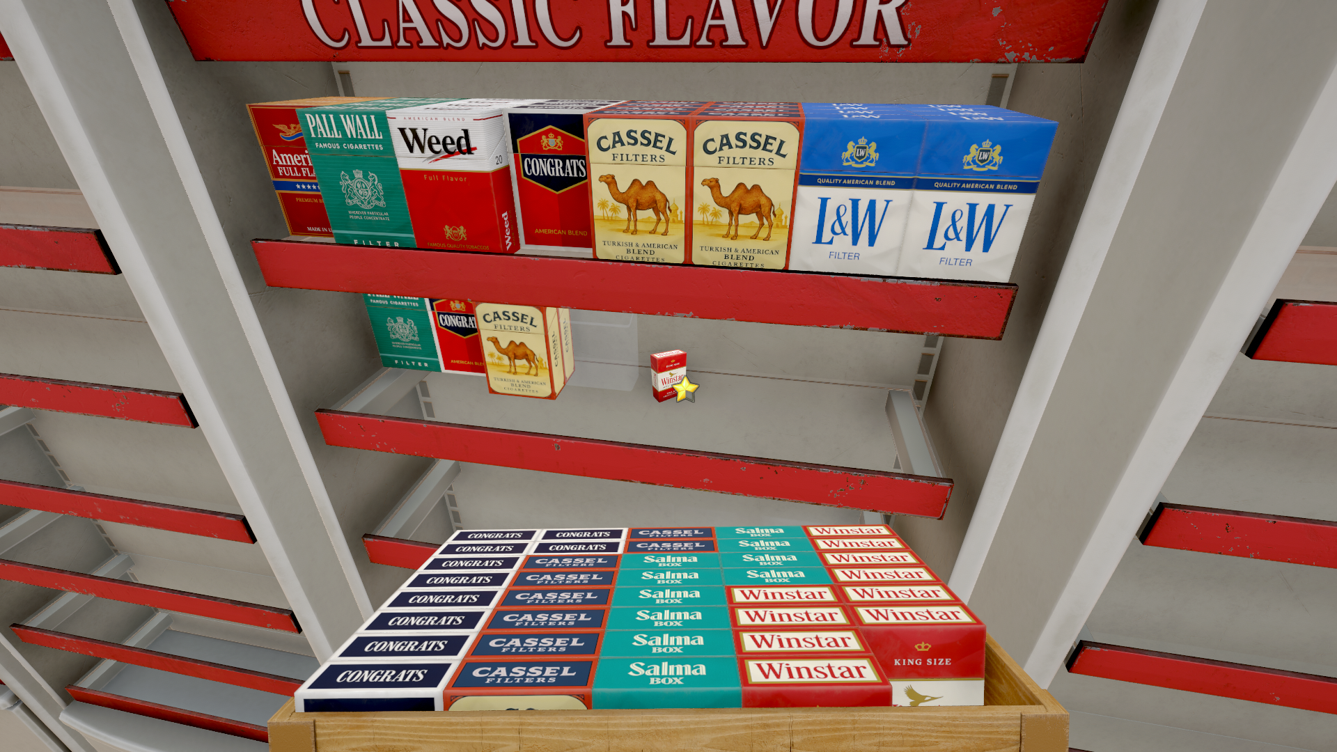 Nicotine Merchant Simulator