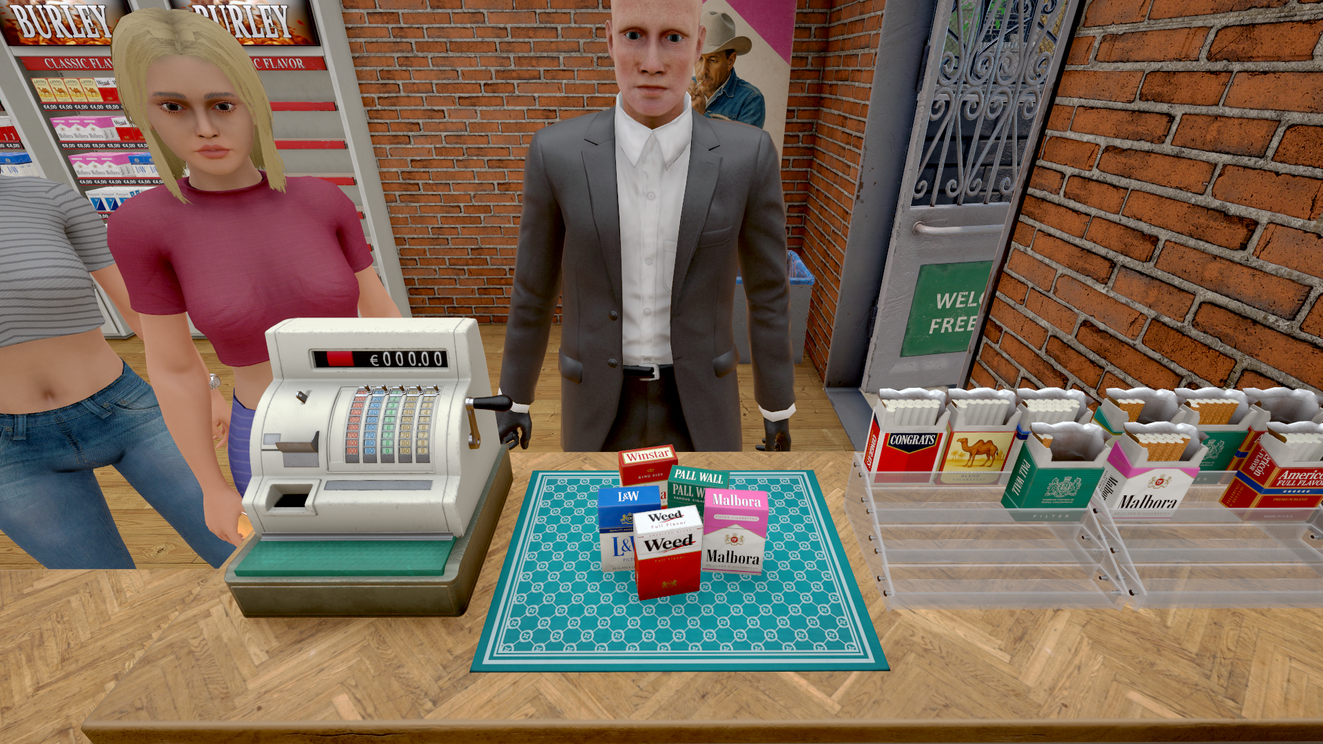 Nicotine Merchant Simulator
