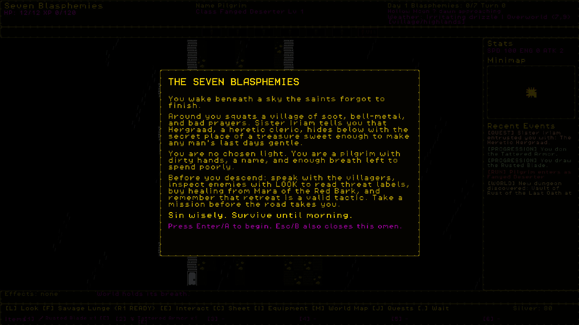Seven Blasphemies