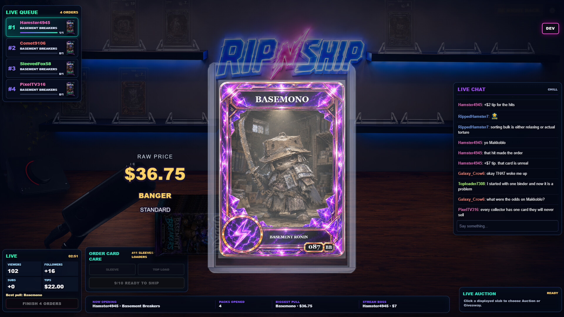 Rip N Ship Simulator