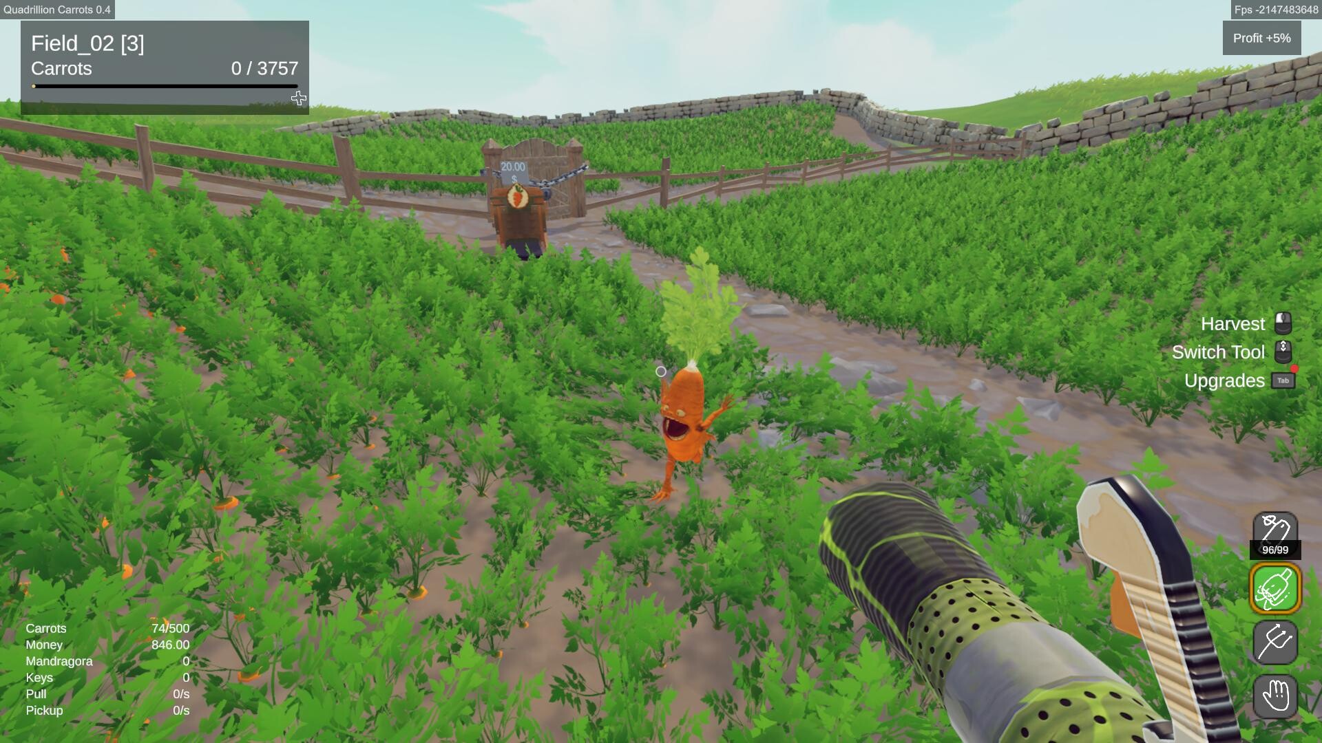 Quadrillion Carrots