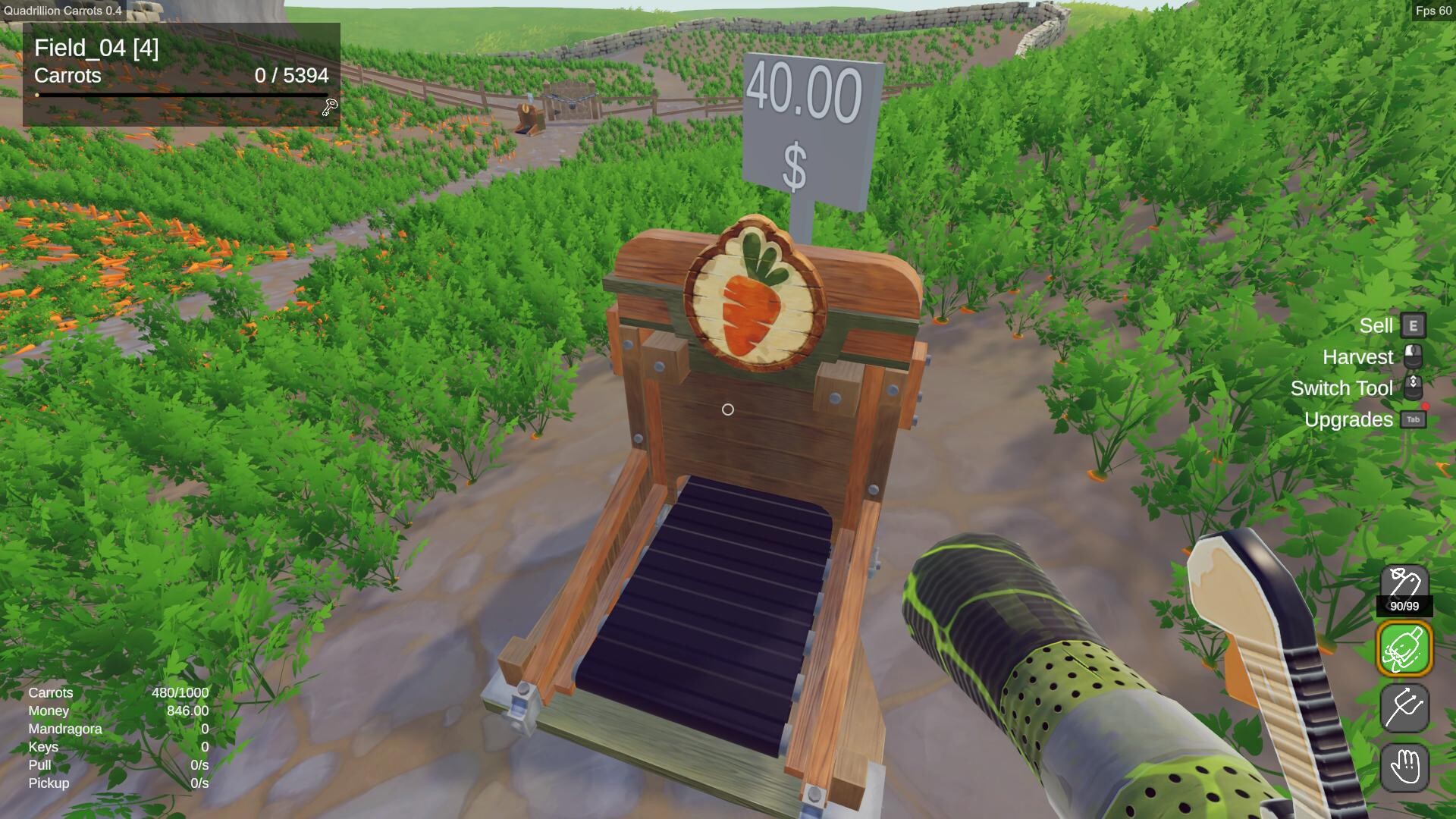 Quadrillion Carrots