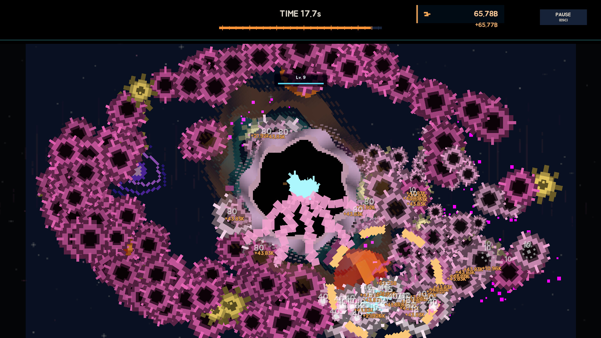 Black Hole Grow Forever