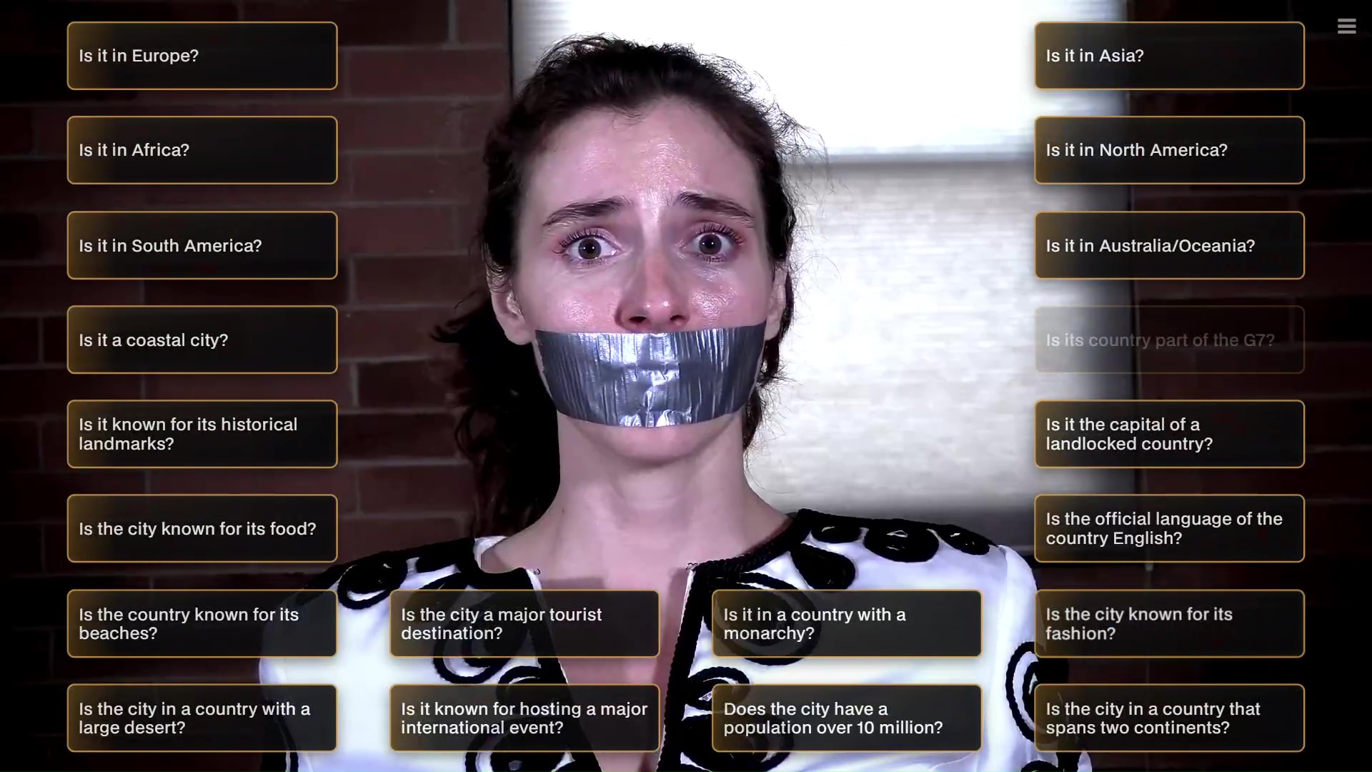 Rescue the Hostages: Twenty Deadly Questions