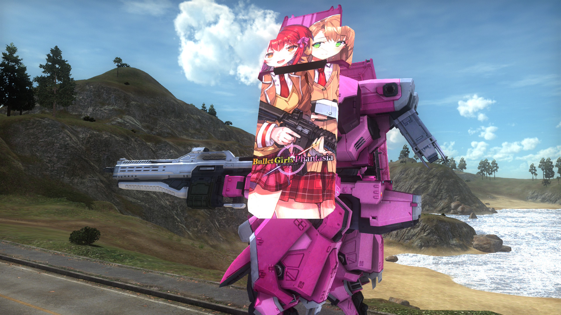 Earth Defense Force 5: Air Raider Piloted Weapon – Combat Frame Phantasia Shield Nyx
