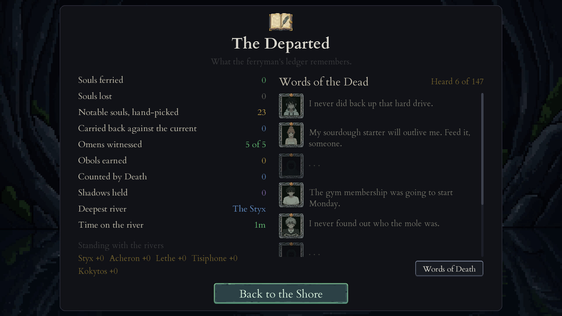Toll: The Ferryman’s Ledger