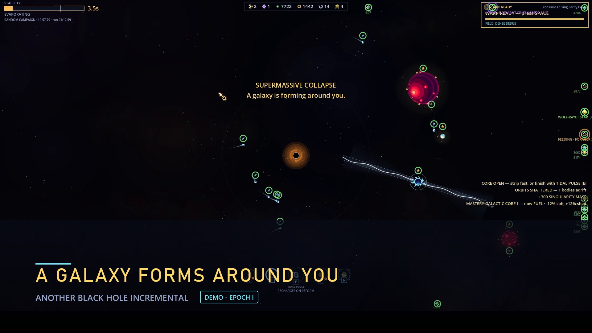 Another Black Hole Incremental