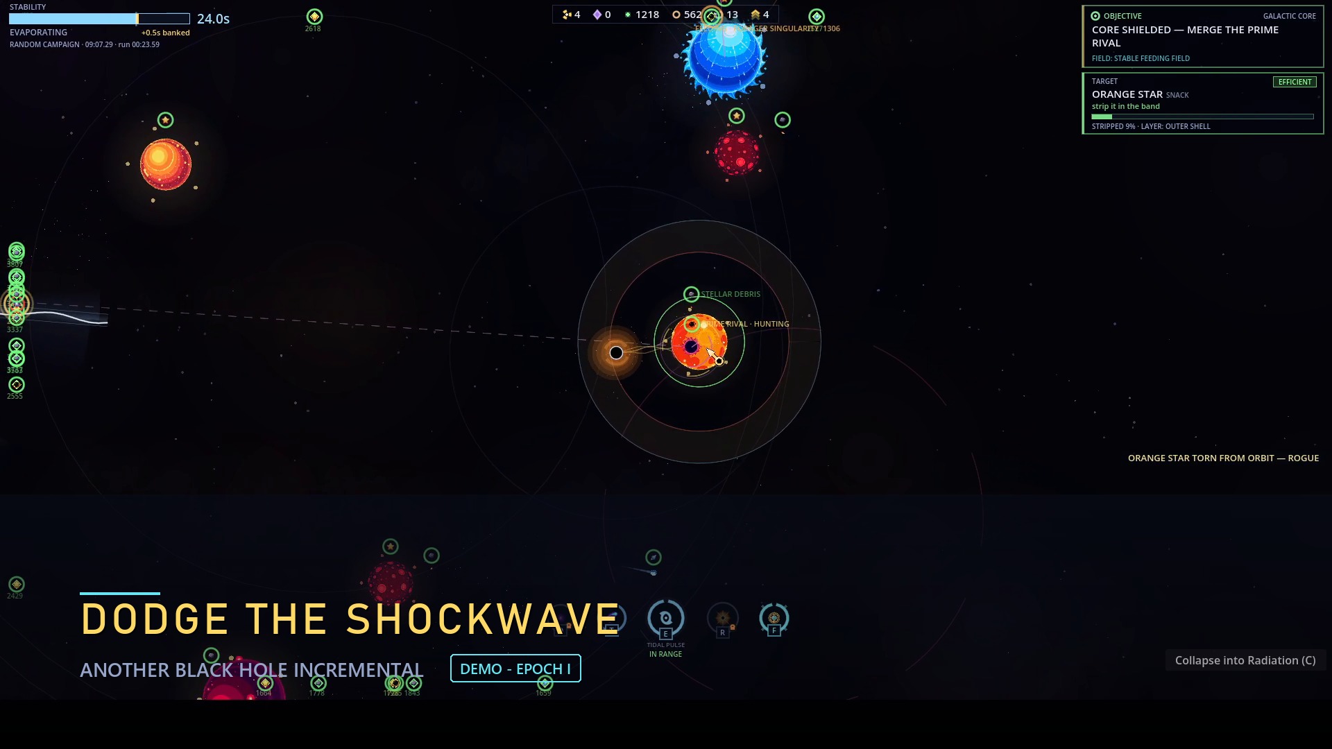 Another Black Hole Incremental