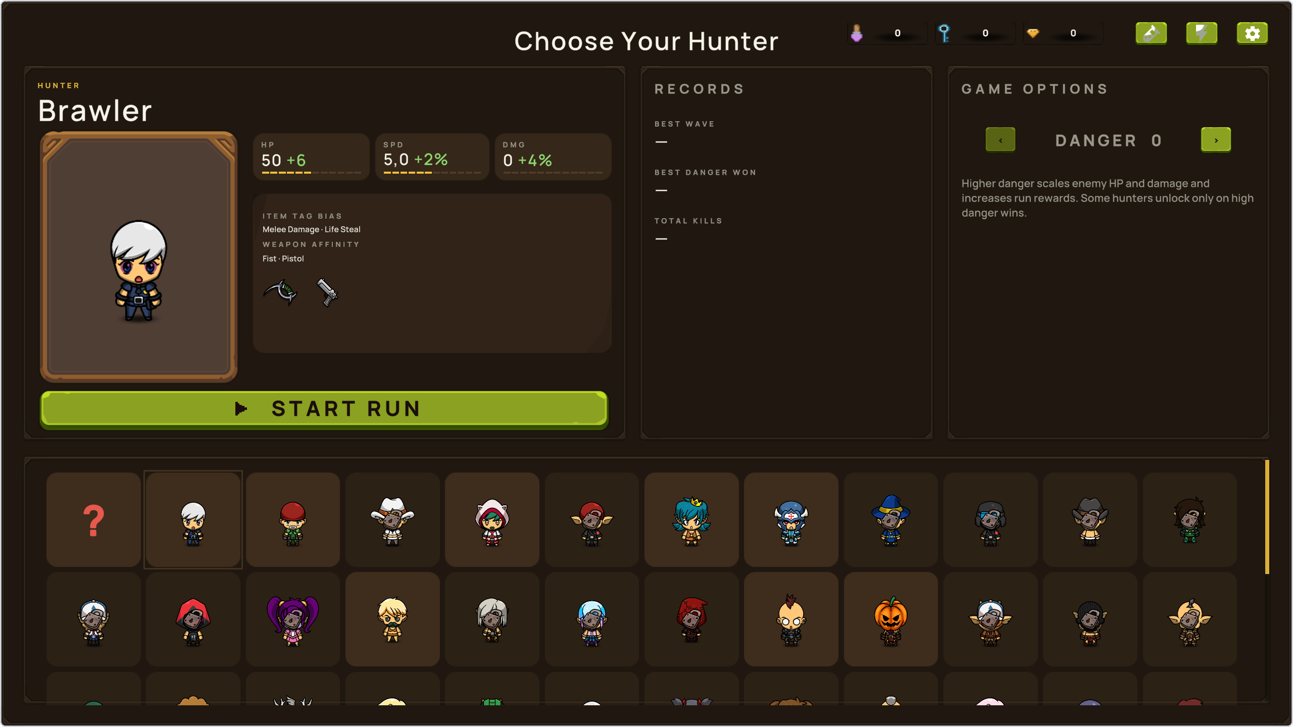Slaymeji: Roguelite Desktop Survivor