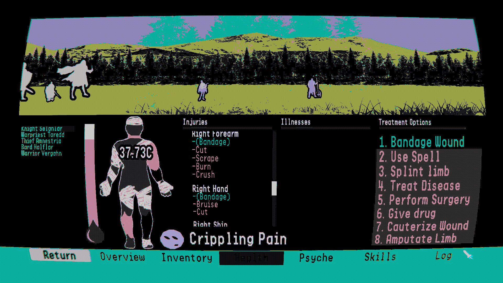 My Friend, Dysentery