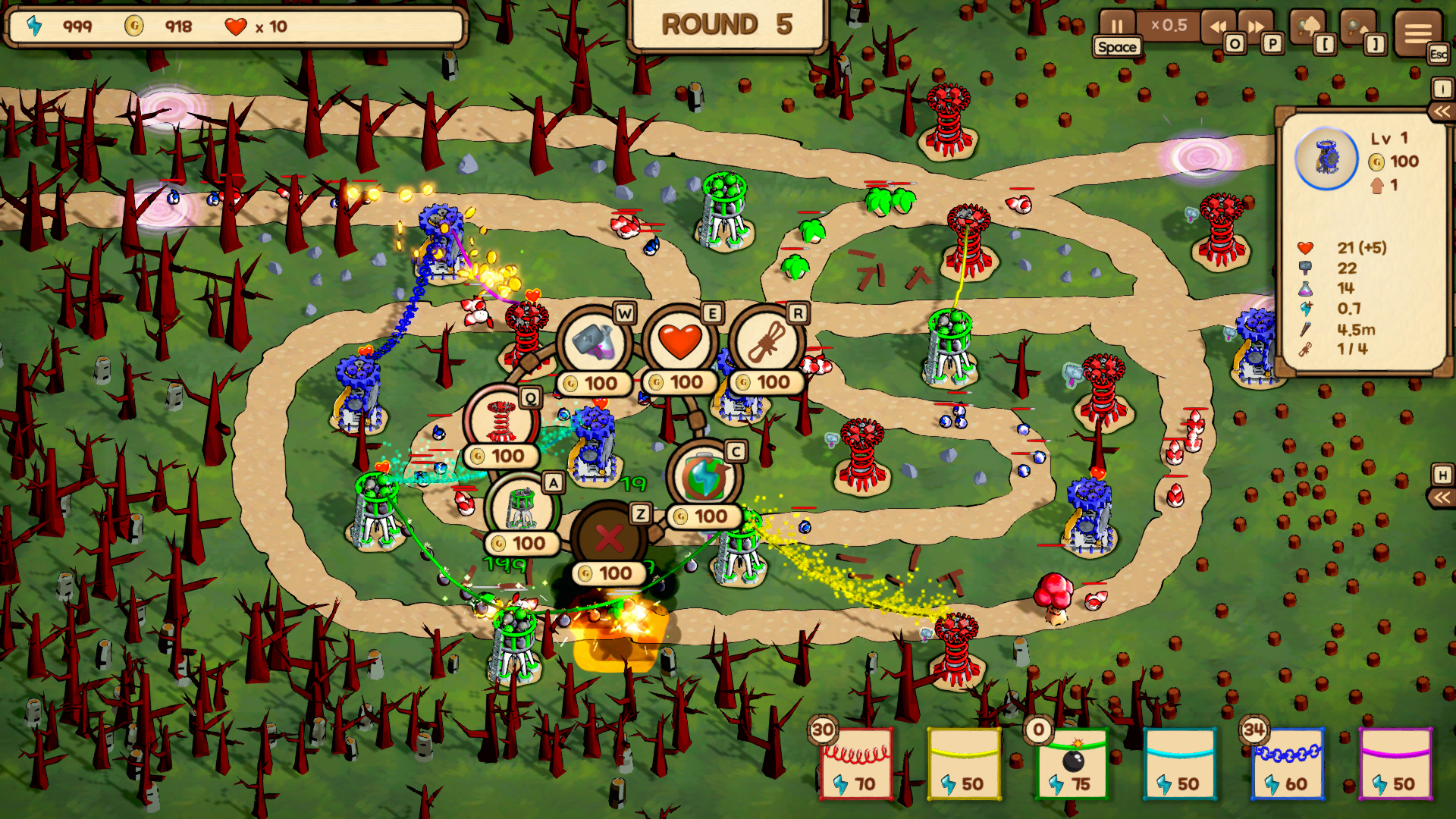 Rainbow Tower Defense