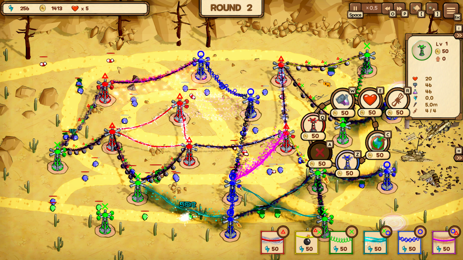 Rainbow Tower Defense
