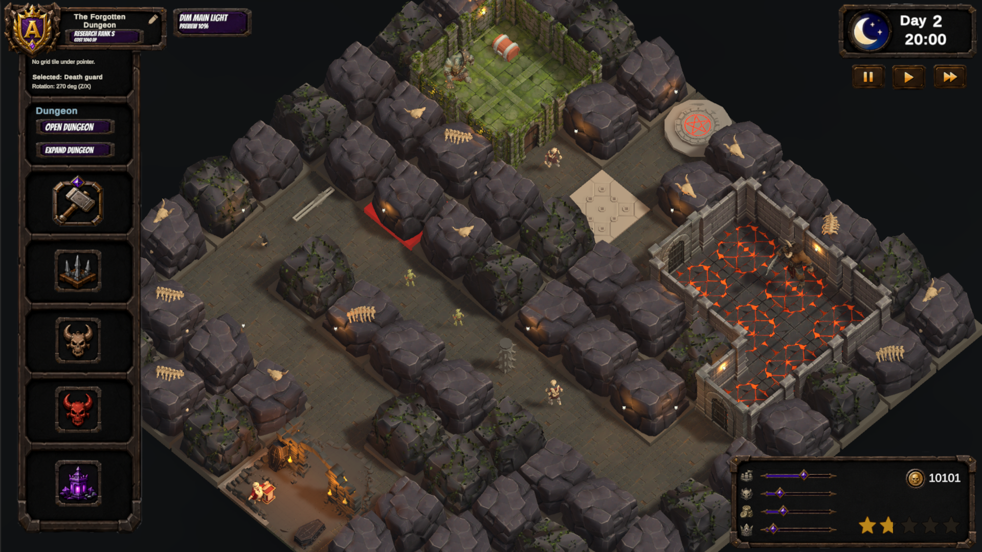 Fame &amp; Fear: Dungeon Architect