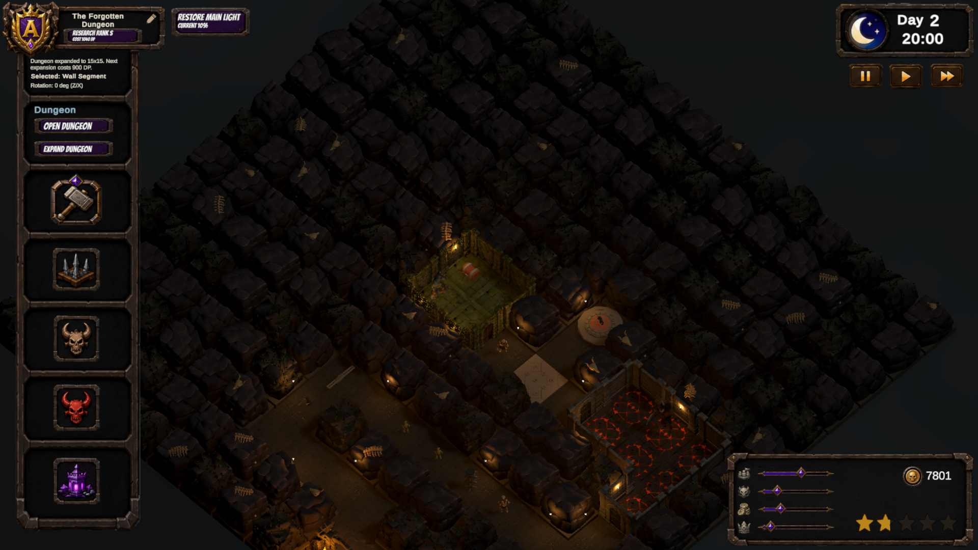 Fame &amp; Fear: Dungeon Architect