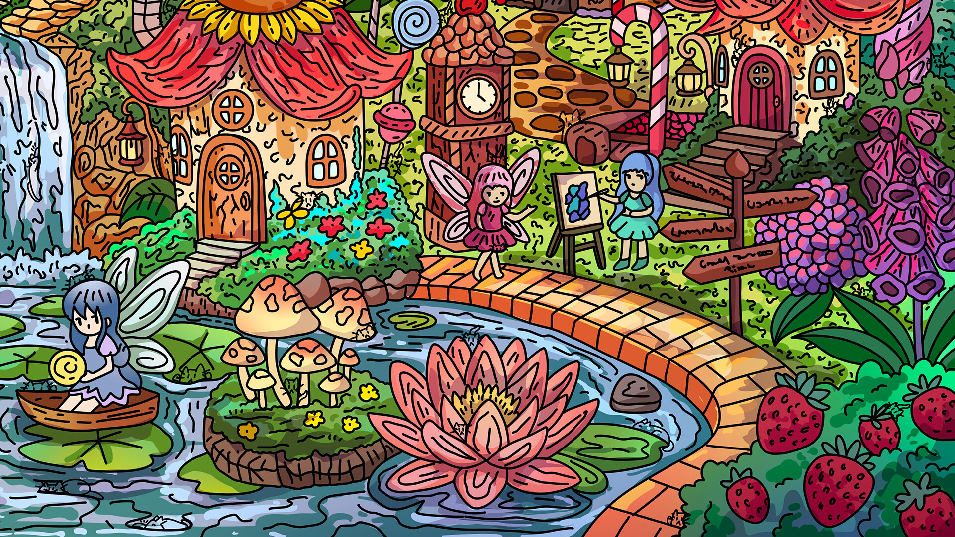 100 Fairyland Cats