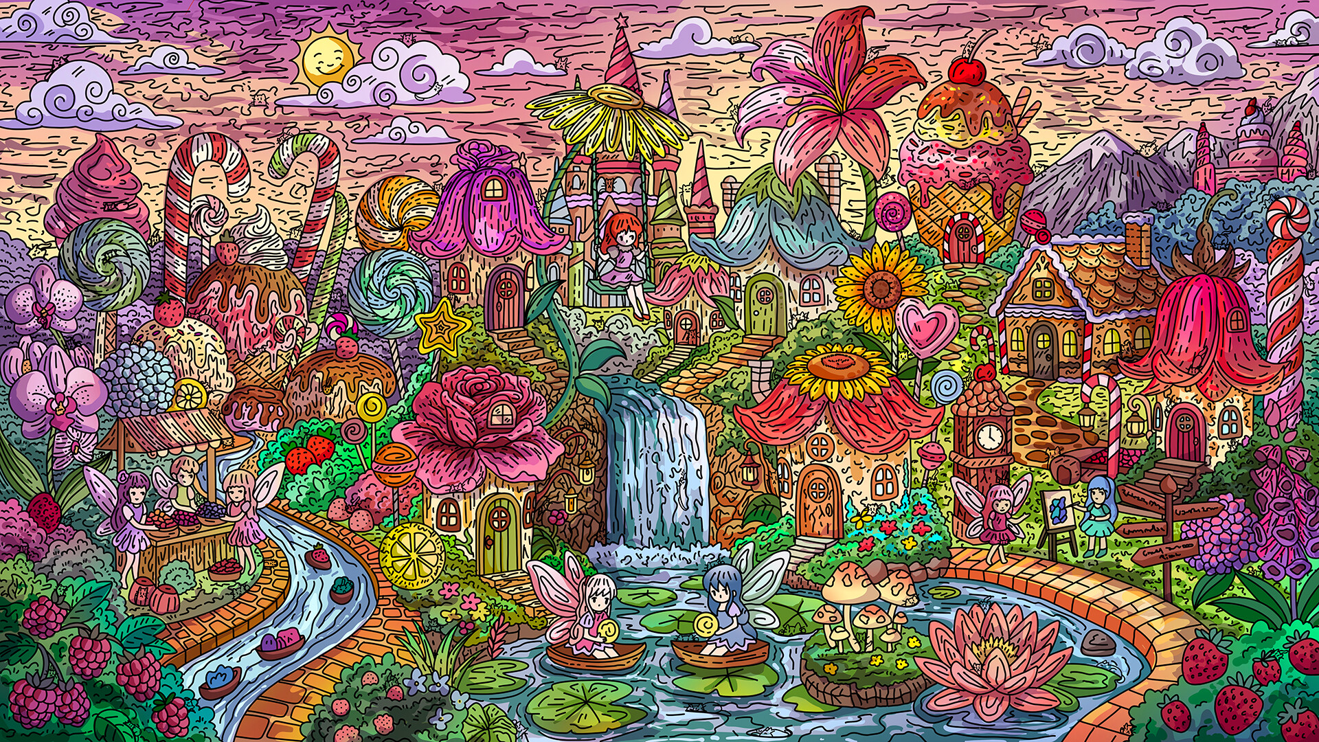 100 Fairyland Cats
