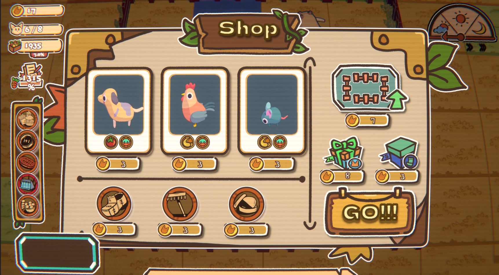 Crazy Farm: Roguelike Idle Building Game