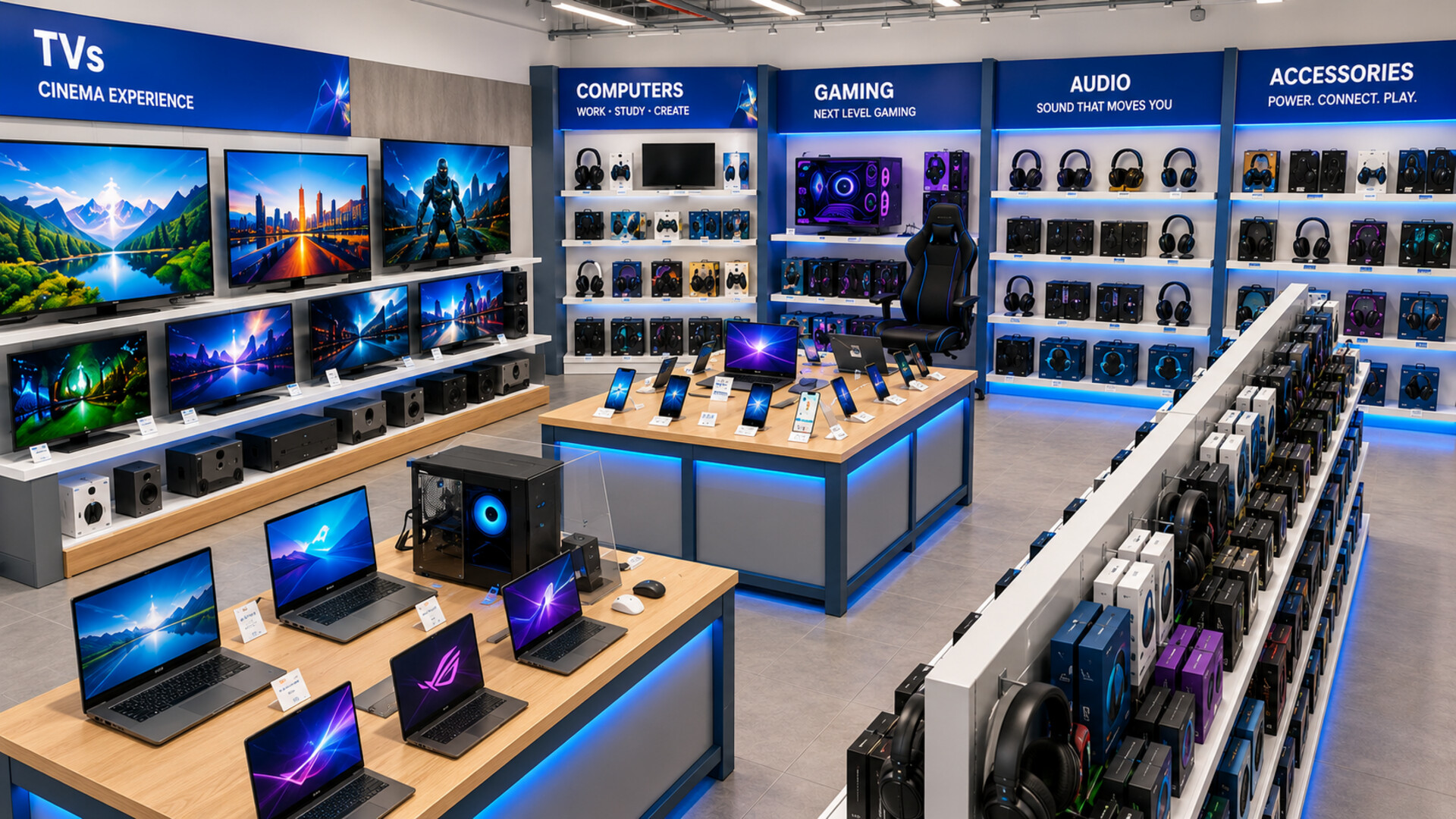 Tidy Up: Electronic Store Simulator