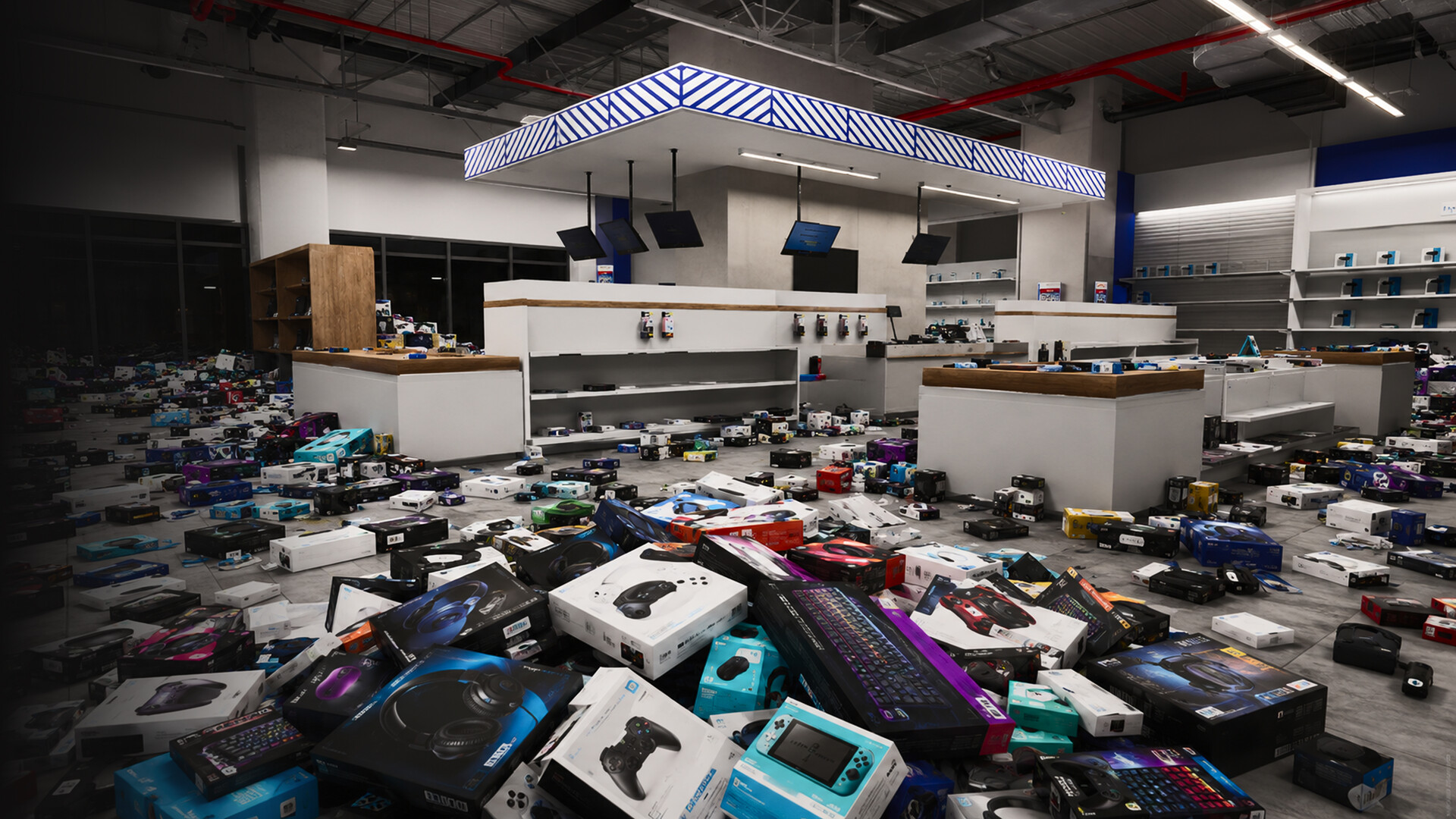 Tidy Up: Electronic Store Simulator