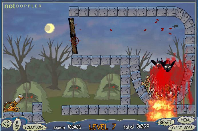 Roly-Poly Cannon: Bloody Monsters Pack